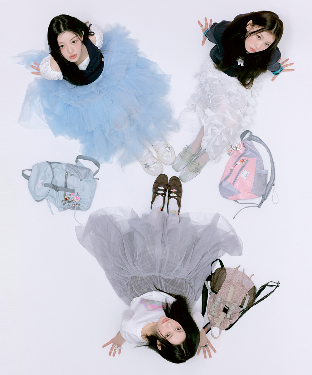 [× ILLIT] FLAP BACKPACK - SKY синий