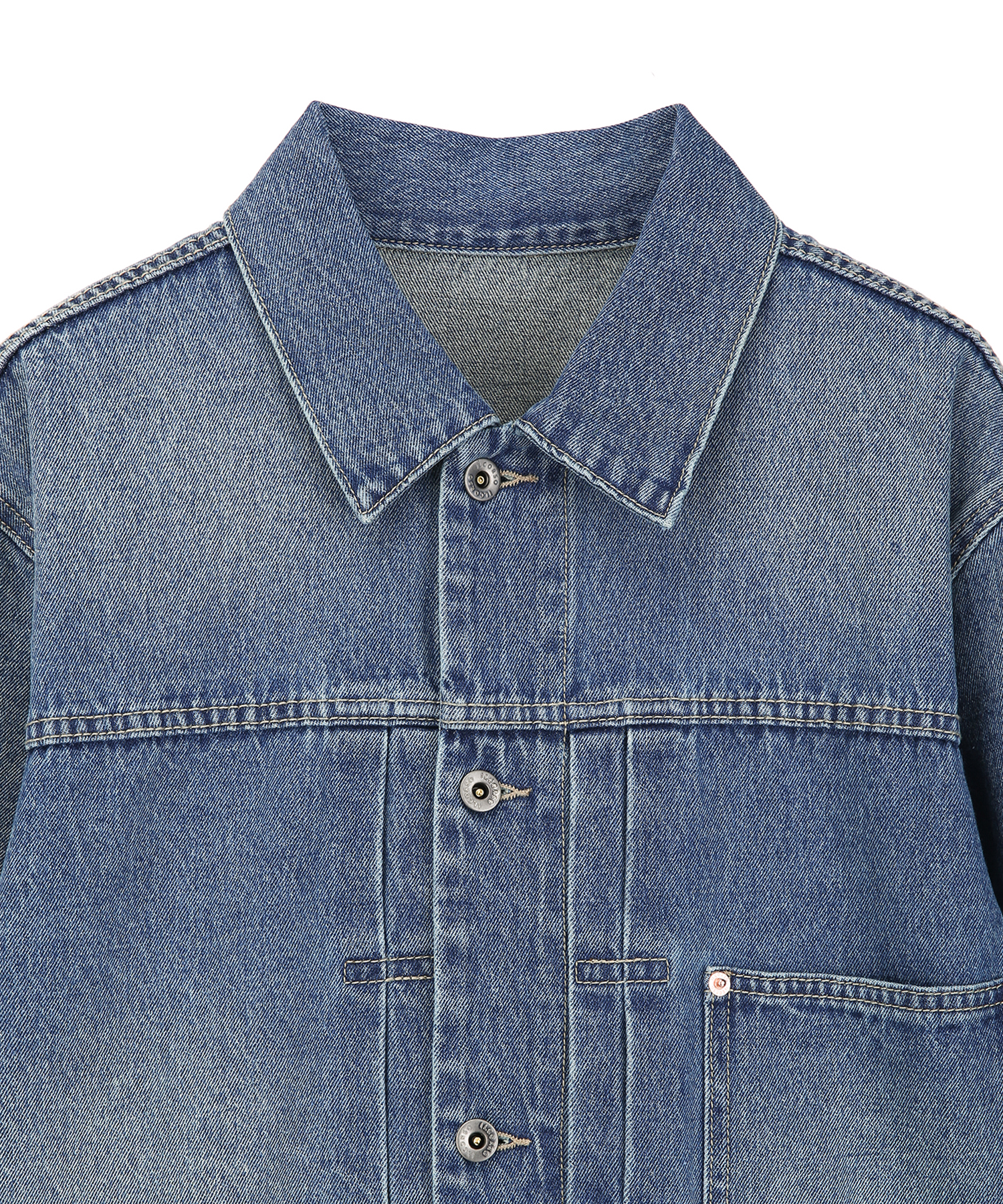 Джинсовка Archive Type 1 Washed Denim Jacket Blue