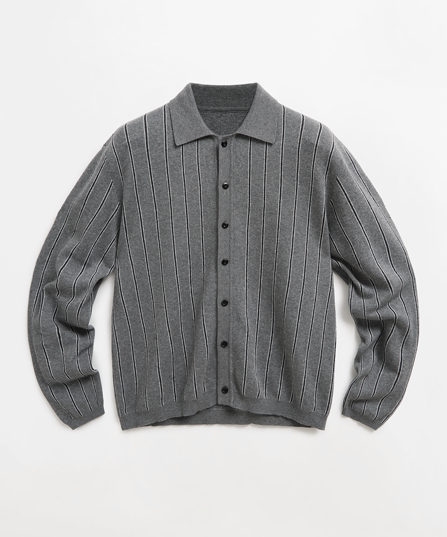 Dotty Stripe PK кардиган Charcoal