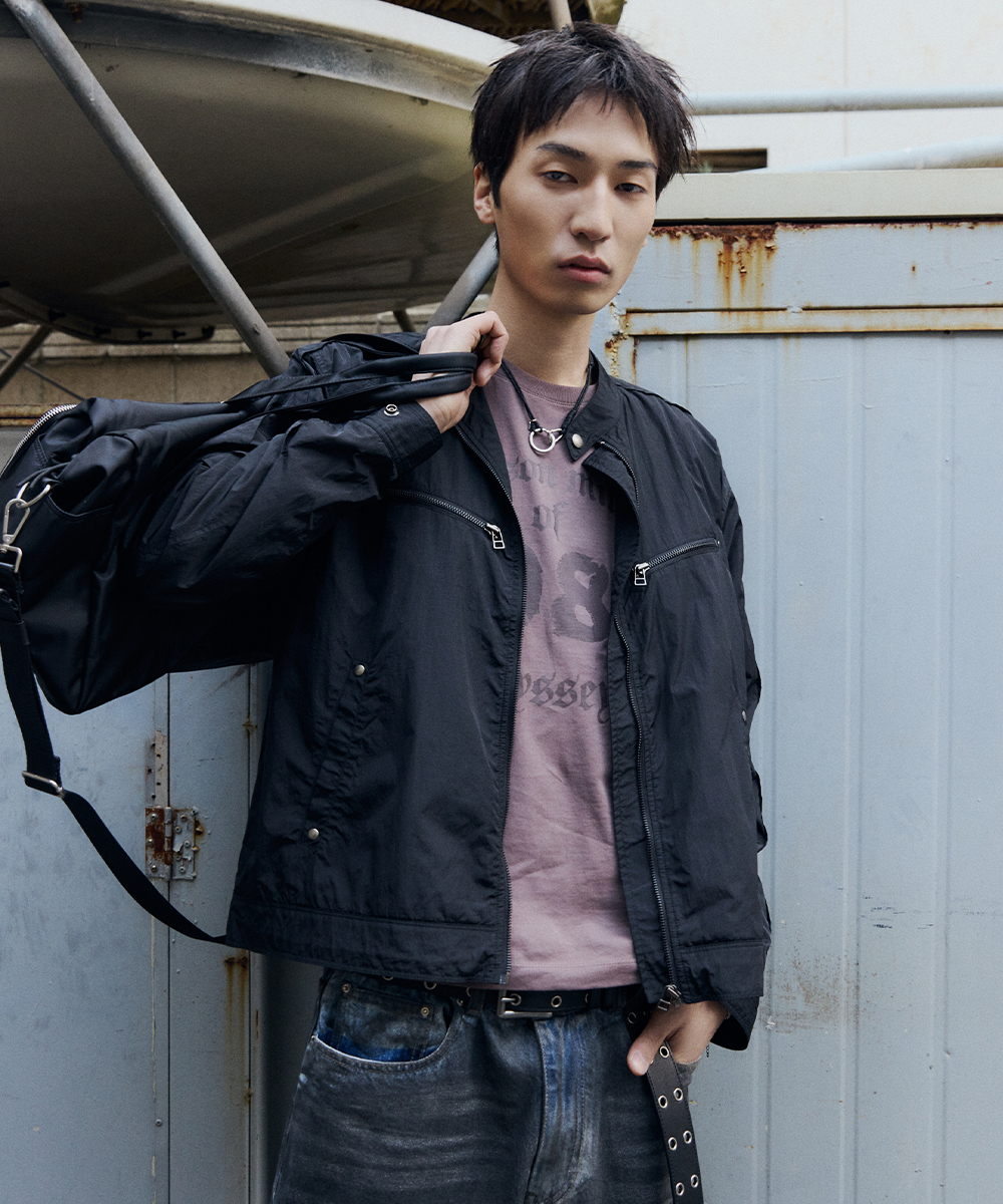LIGHT-WEIGHT RIDER JACKET BLACK