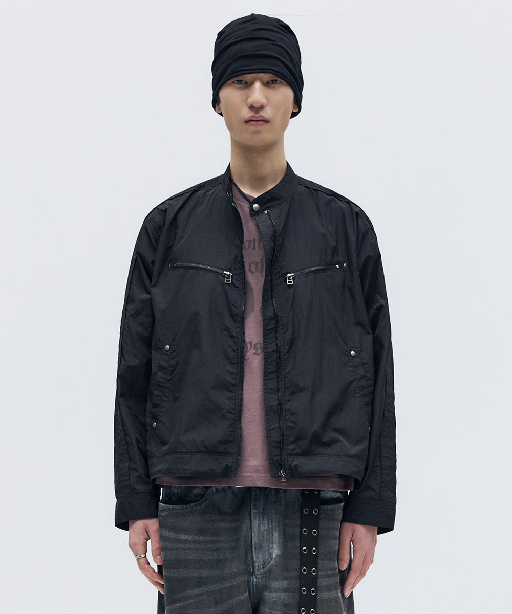 LIGHT-WEIGHT RIDER JACKET BLACK