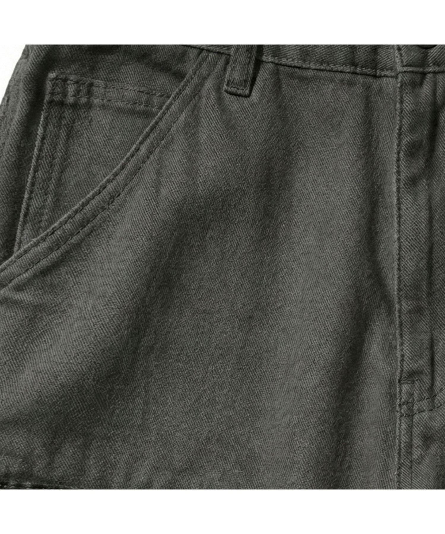 LEOPARD PANEL DOUBLE KNEE PANTS GREY