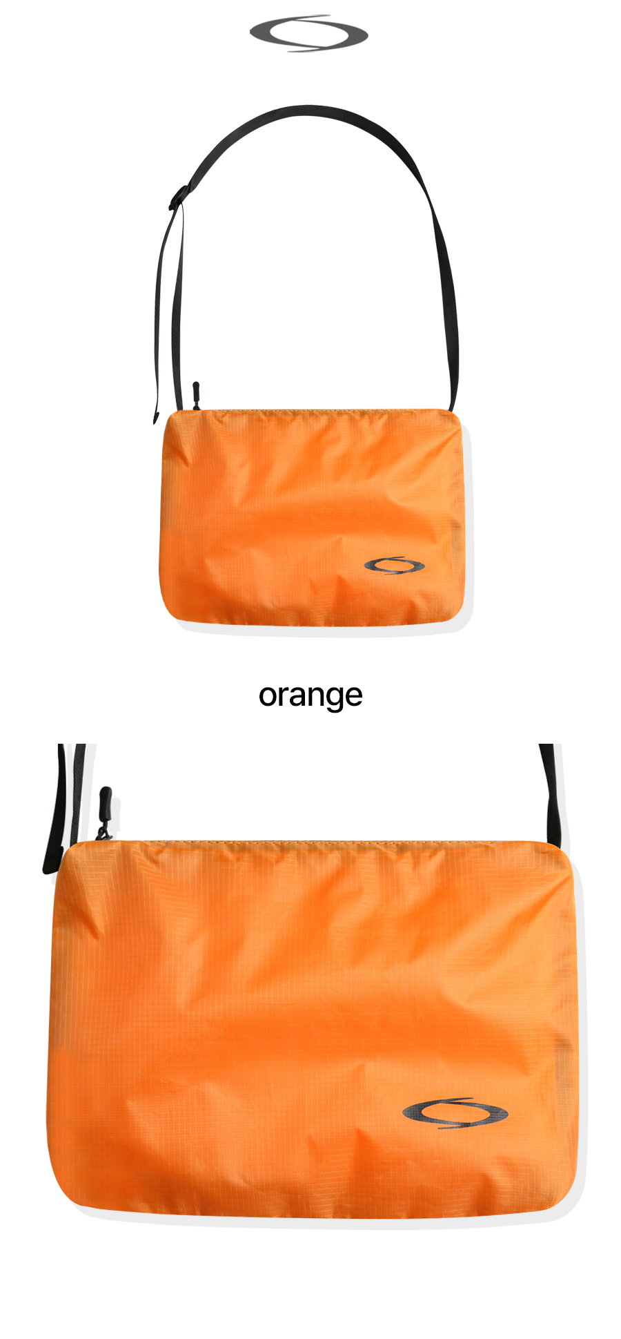 NYLON MINI CROSSBODY BAG - 9 COLORS BLACK