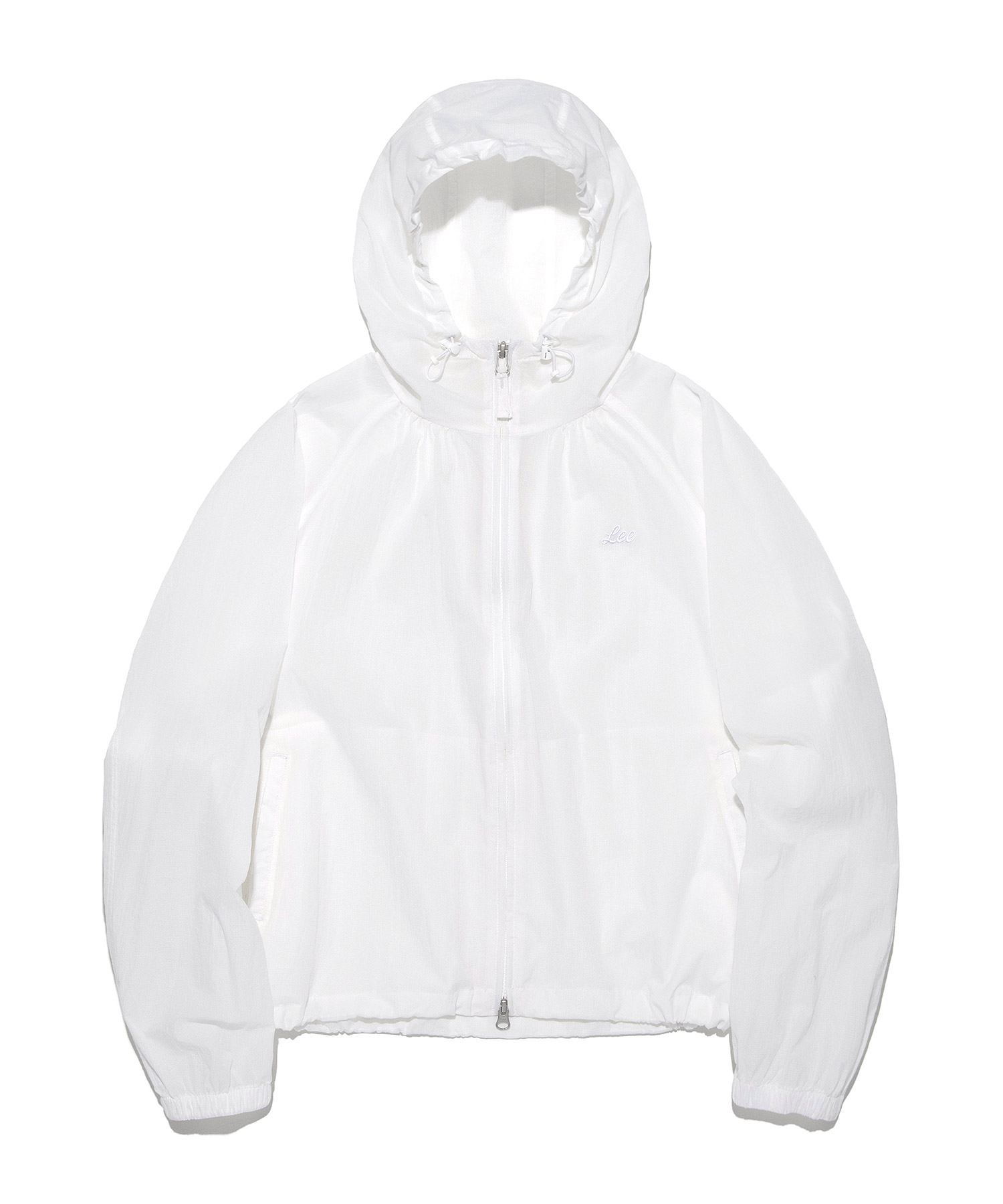 Женская ветровка с капюшоном White