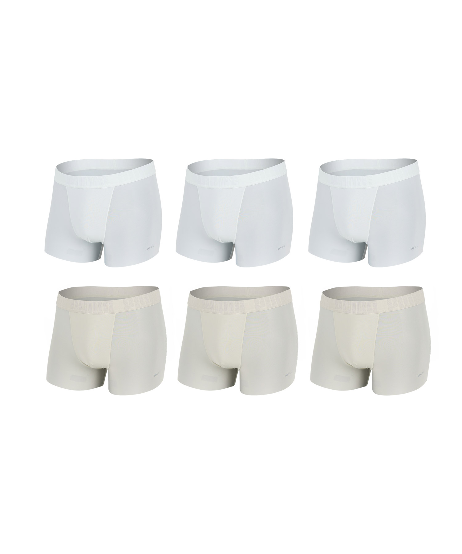 Бесшовные трусы-боксы Clean Skin [6 pack]