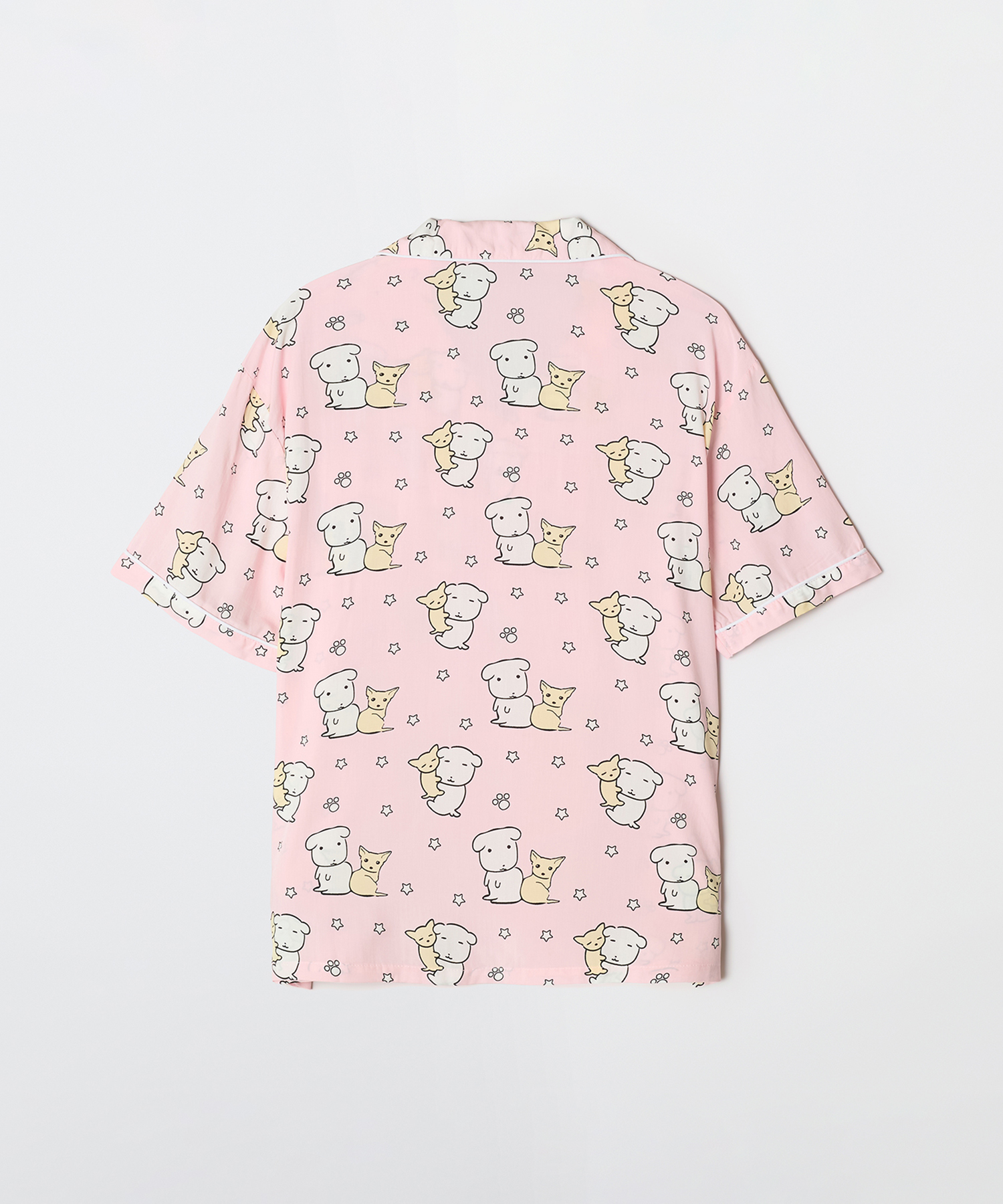 Пижама с коротким рукавом [Ganadi] (PINK)_SPPPG25U06