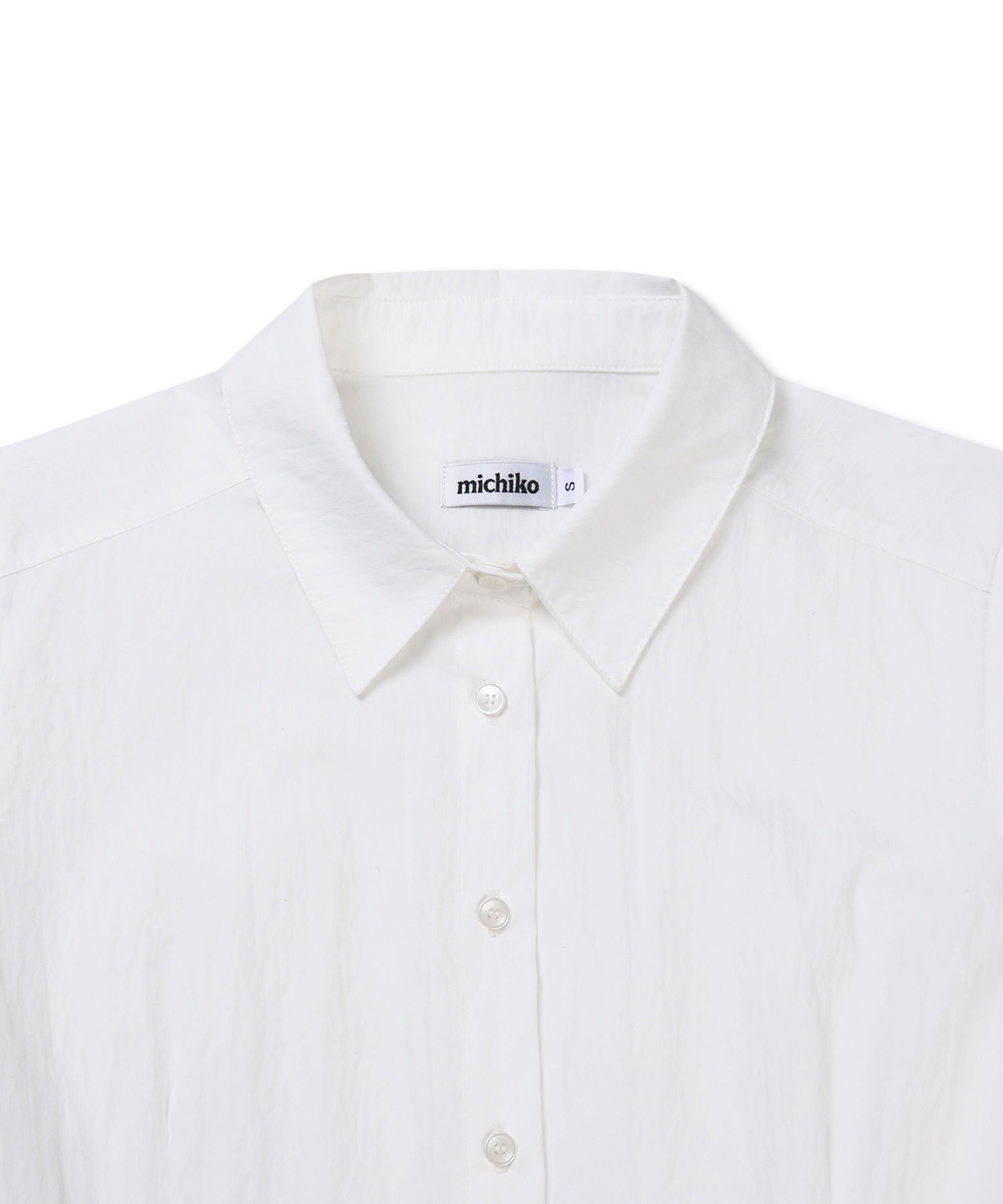 3/4 Sleeve Slim Fit Shirts White