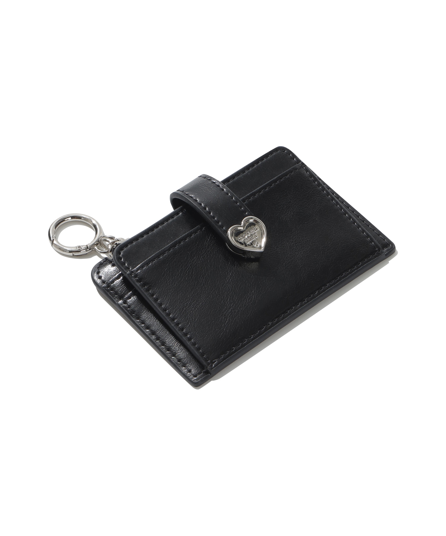 WOMEN CLOVER HEART TOP-ZIP WALLET