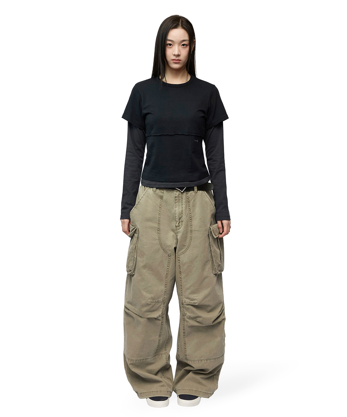 Карго-парашюты Double Knee_Khaki