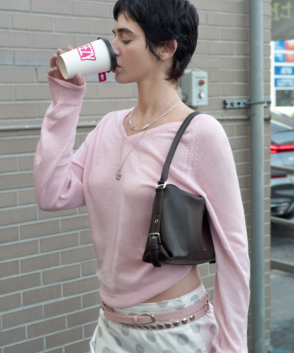 Мини-сумка Mushy Bag Mini / Maroon