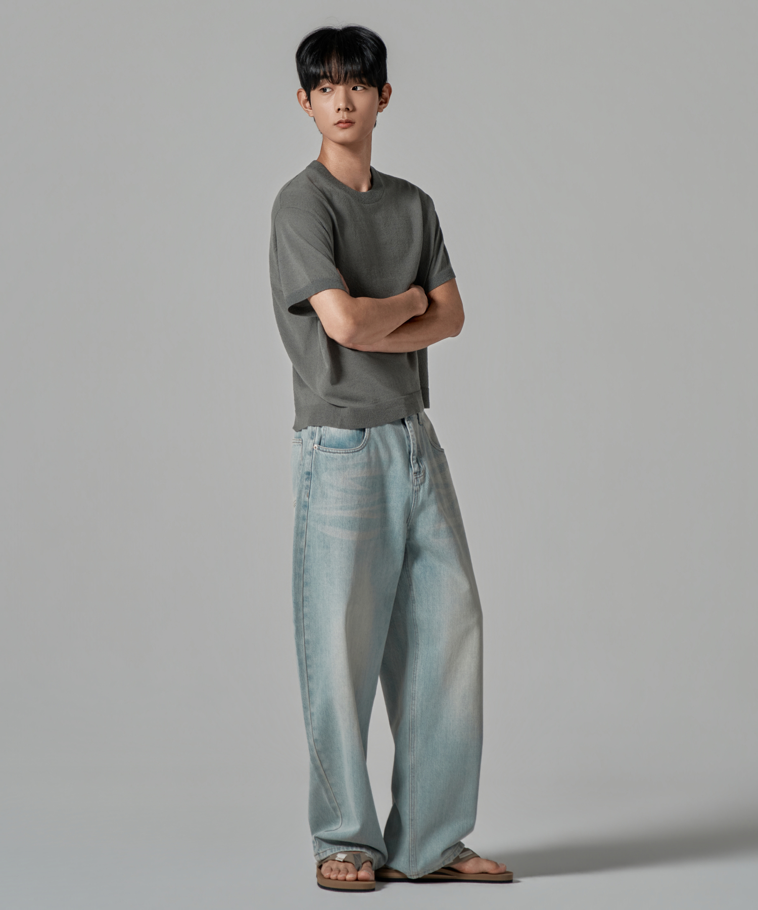 M280 LINEN LIKE DENIM PANTS(3colors)