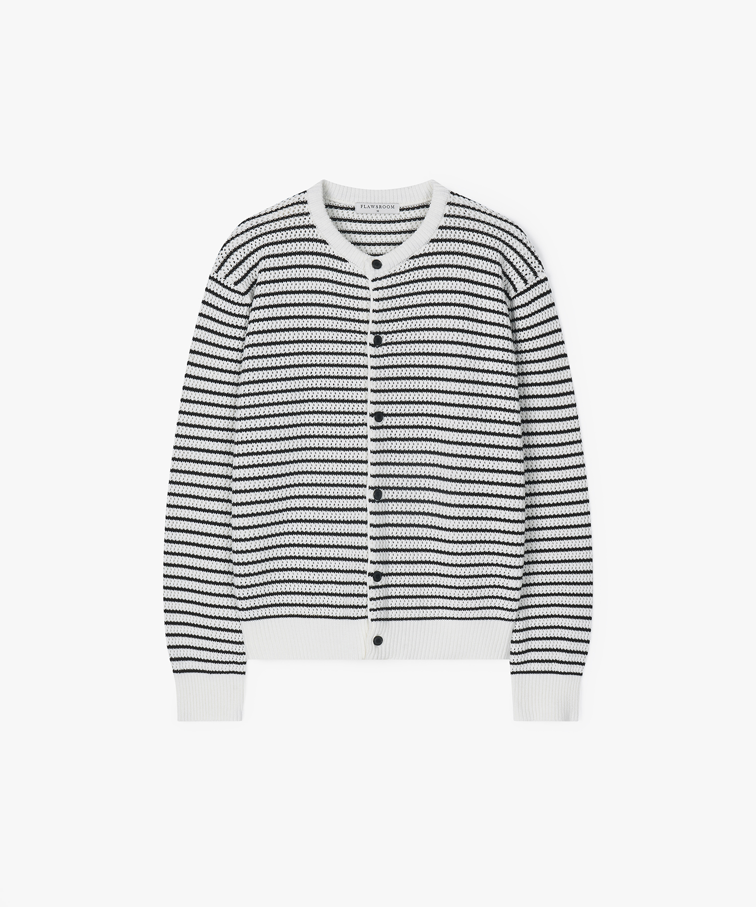 Aftersun Stripe Cardigan IVORY