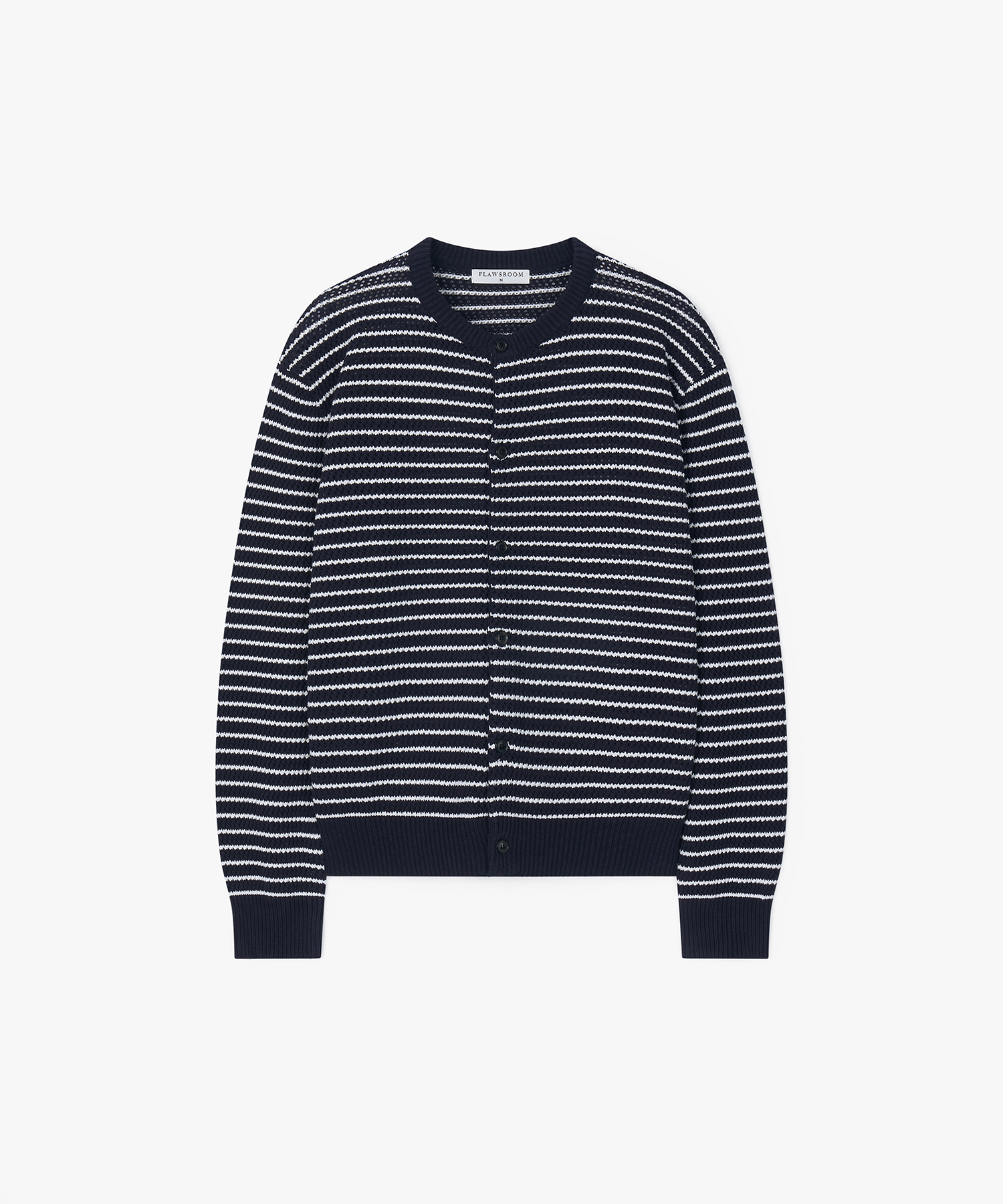 Aftersun Stripe Cardigan NAVY