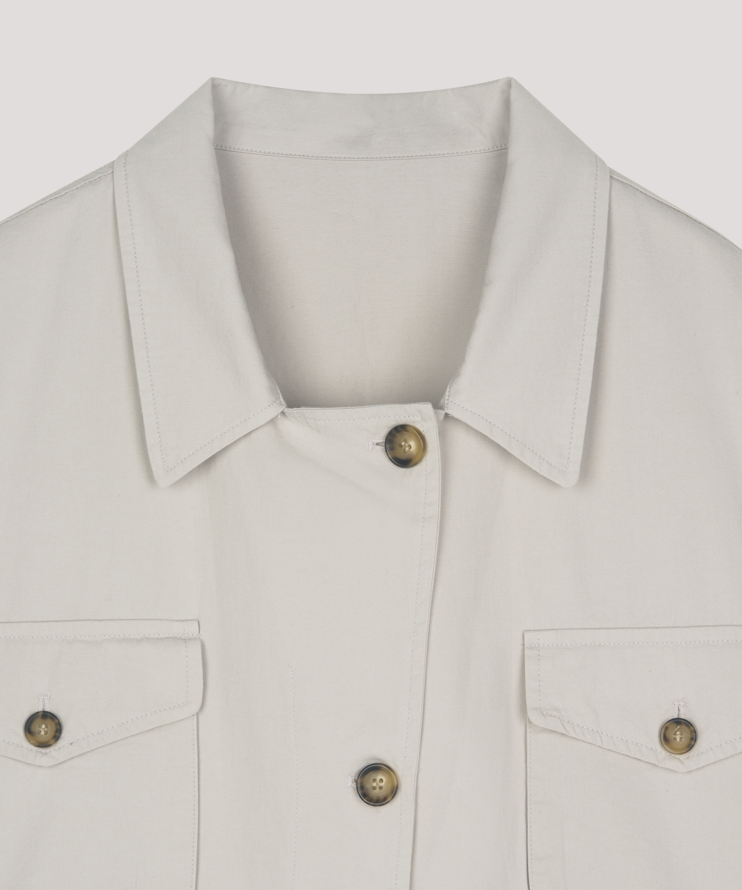 Pocket Field Jacket_light gray