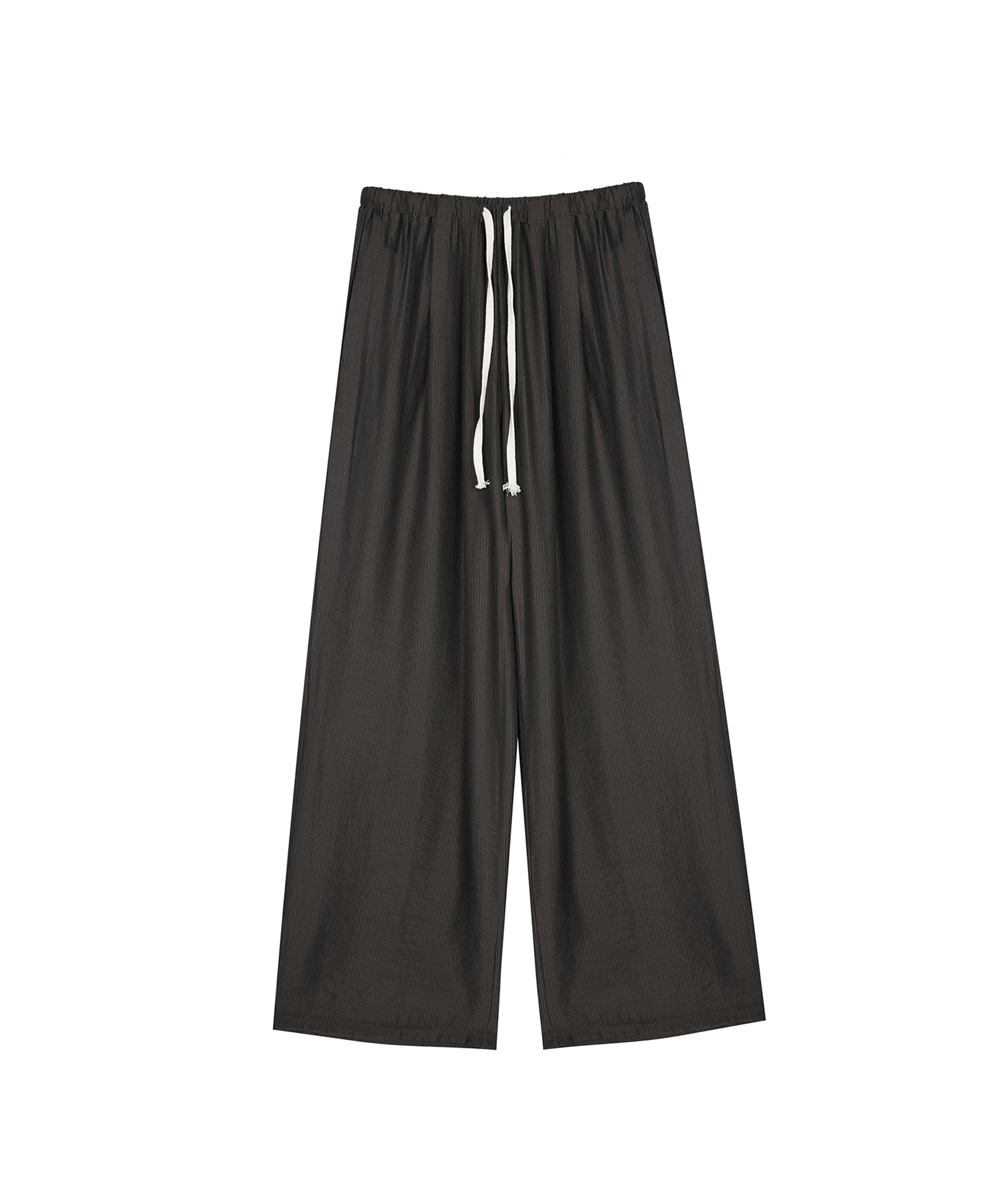 STRIPE SUMMER BANDING TROUSERS-2COLOR