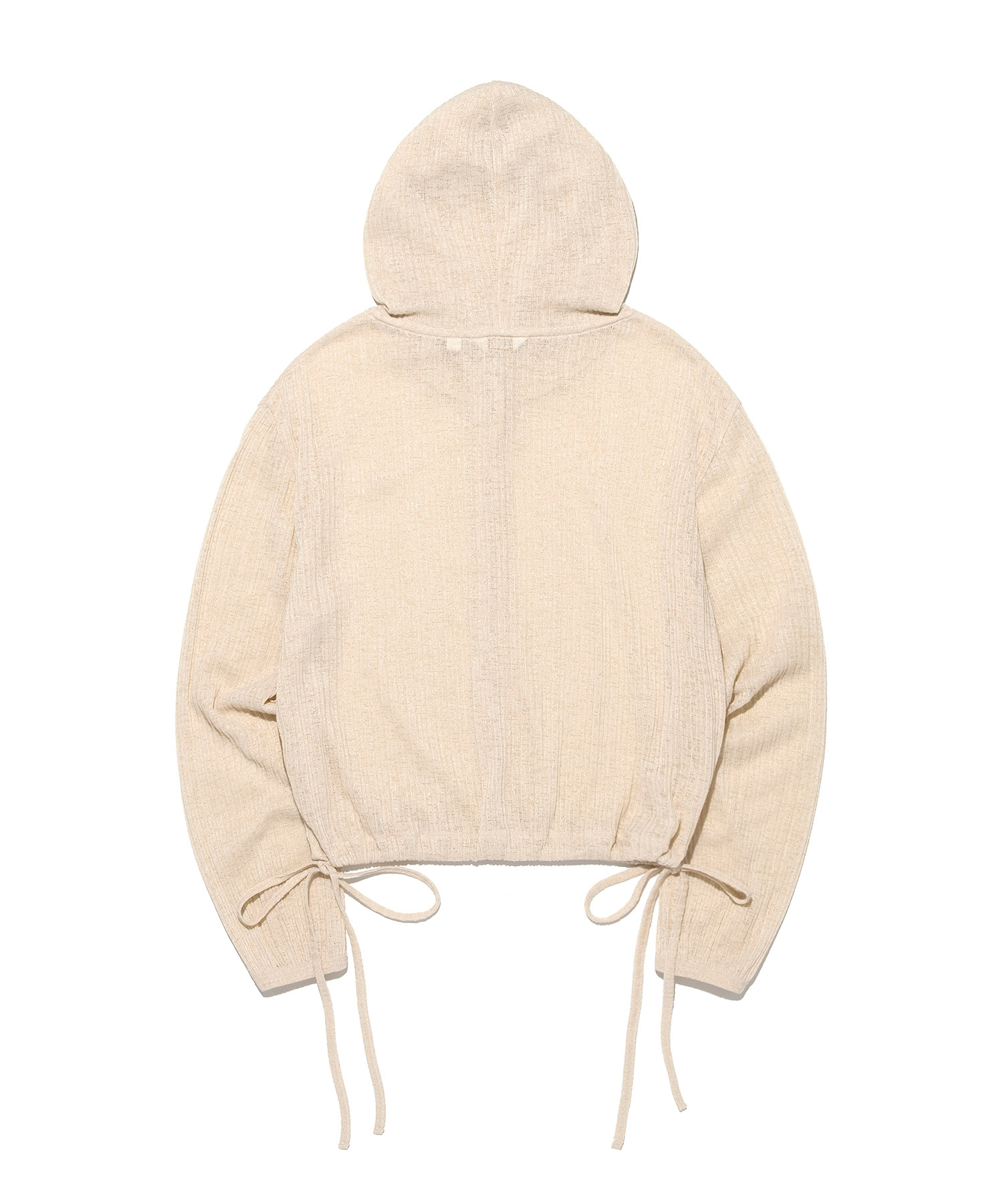 Женская худи-футболка с длинным рукавом Beige