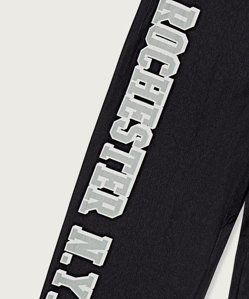 CHAMPION HERITIJI RIBEOSEUWIBEU RILREKSEUPIT VINTAGE SEUWETEU PANTS BLACK