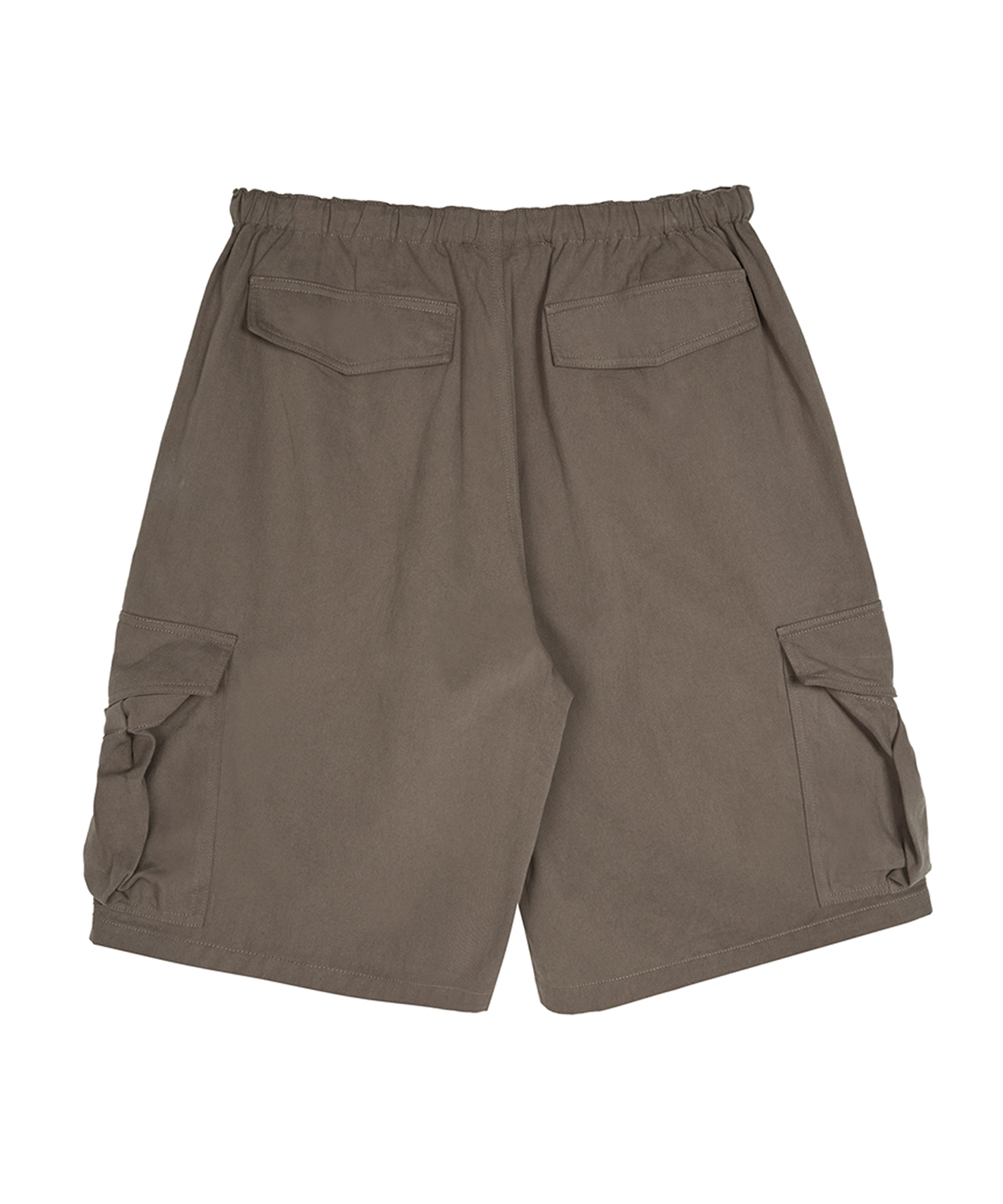 RELAXED CARGO BERMUDA SHORTS-2COLOR
