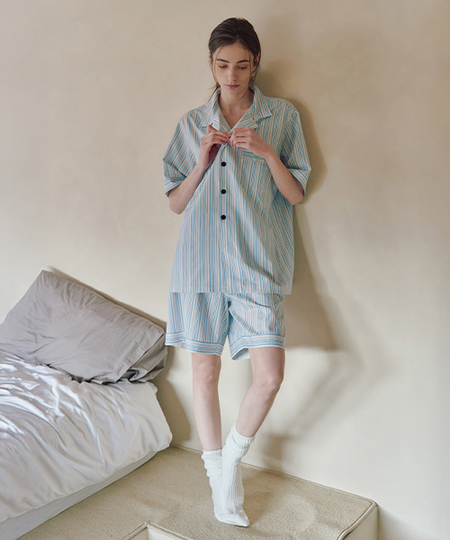 [uni] PALE HORIZON PAJAMA SET