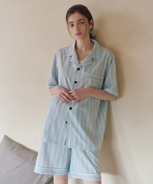 [uni] PALE HORIZON PAJAMA SET