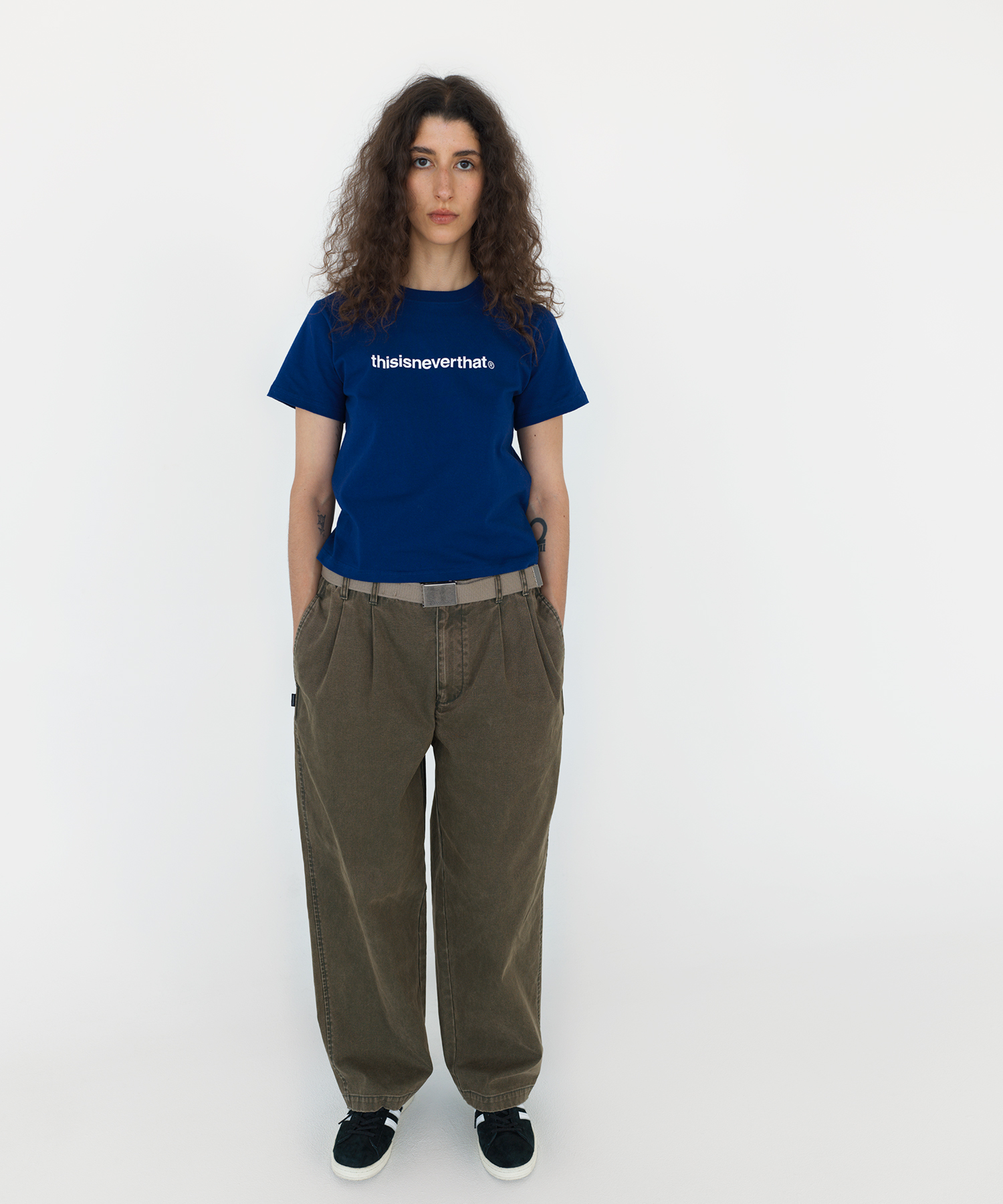 T-Logo W Tee Royal Blue
