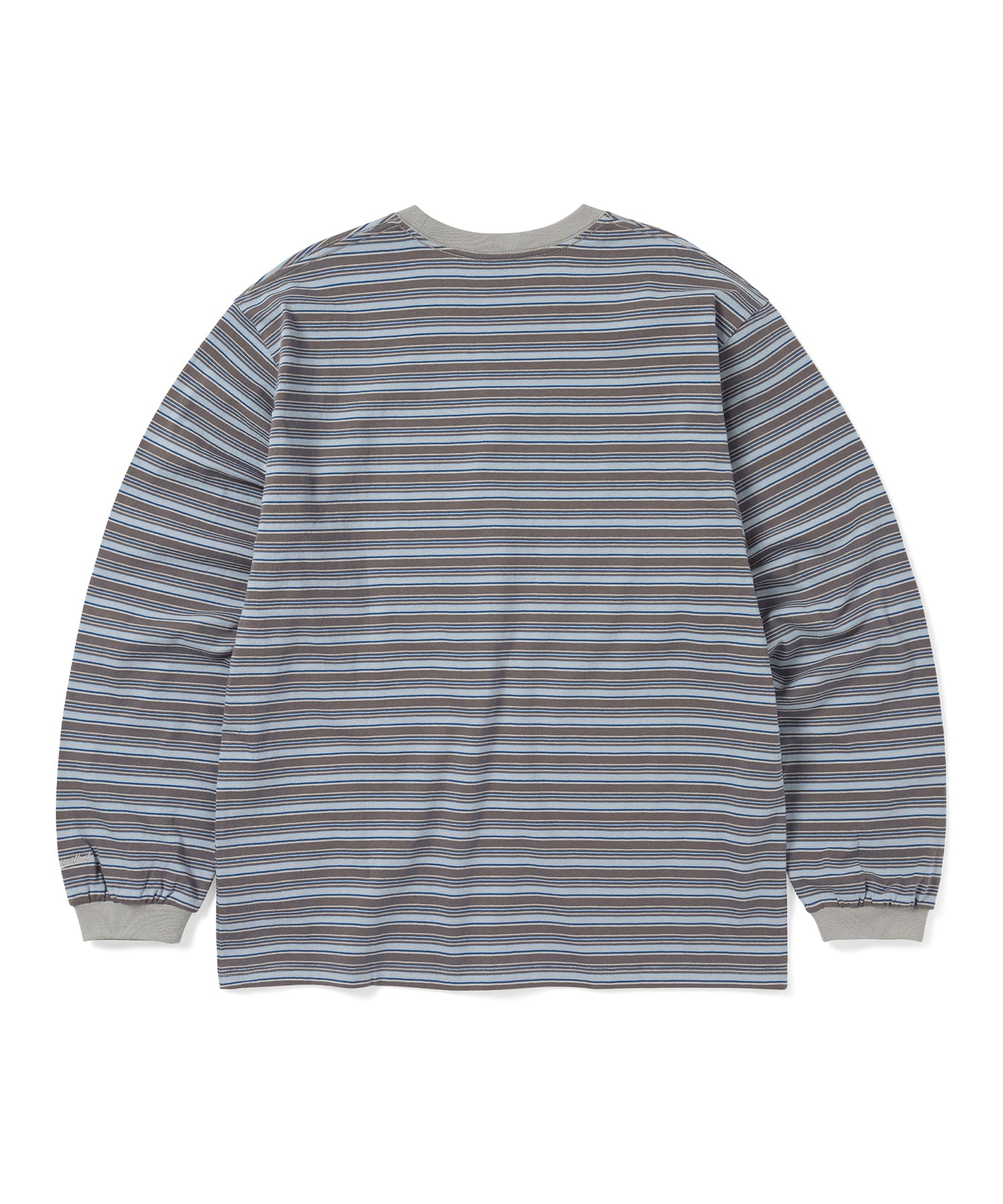 Striped L/S Tee Brown