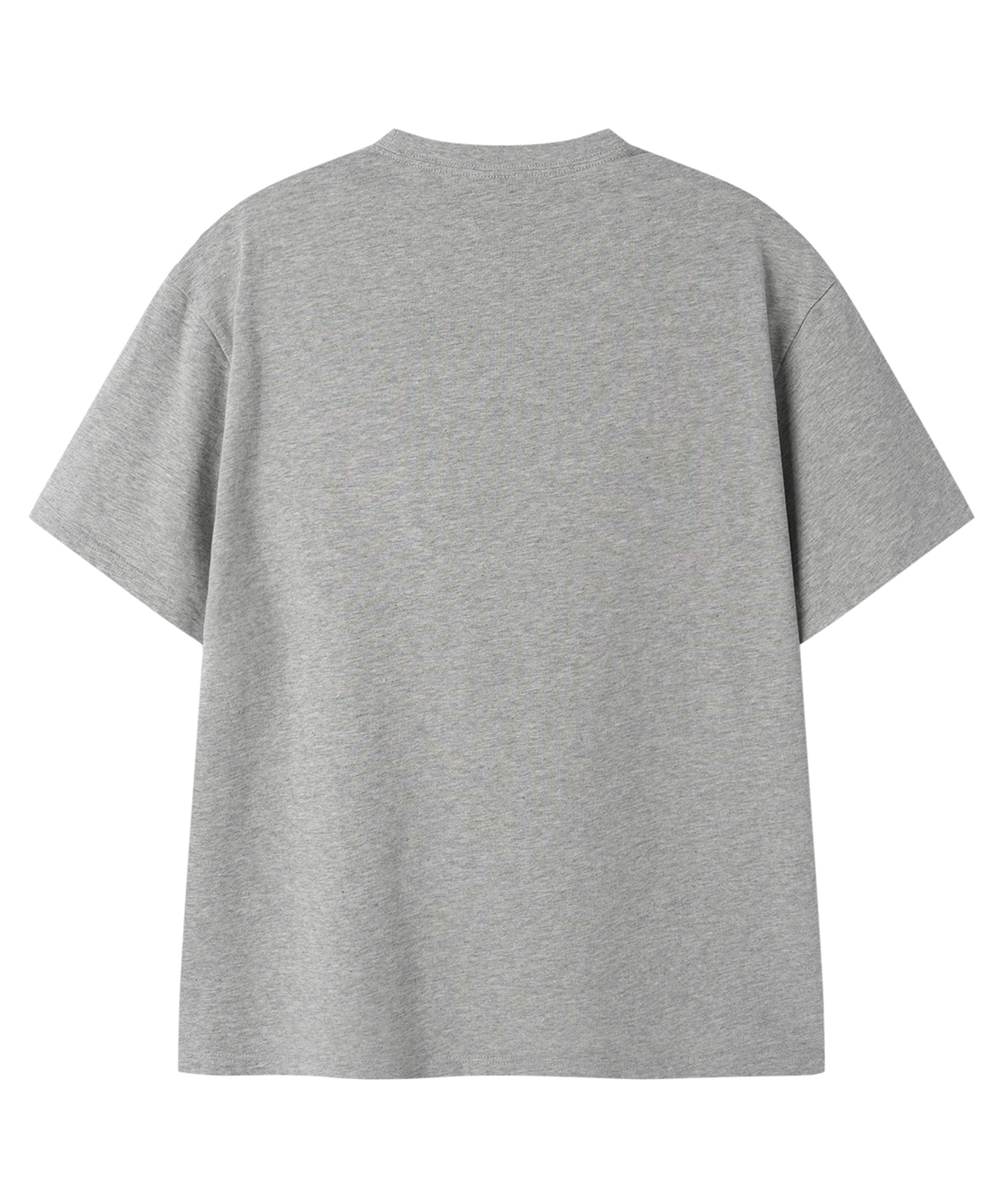 FRAYED EDGE TEE - MELANGE