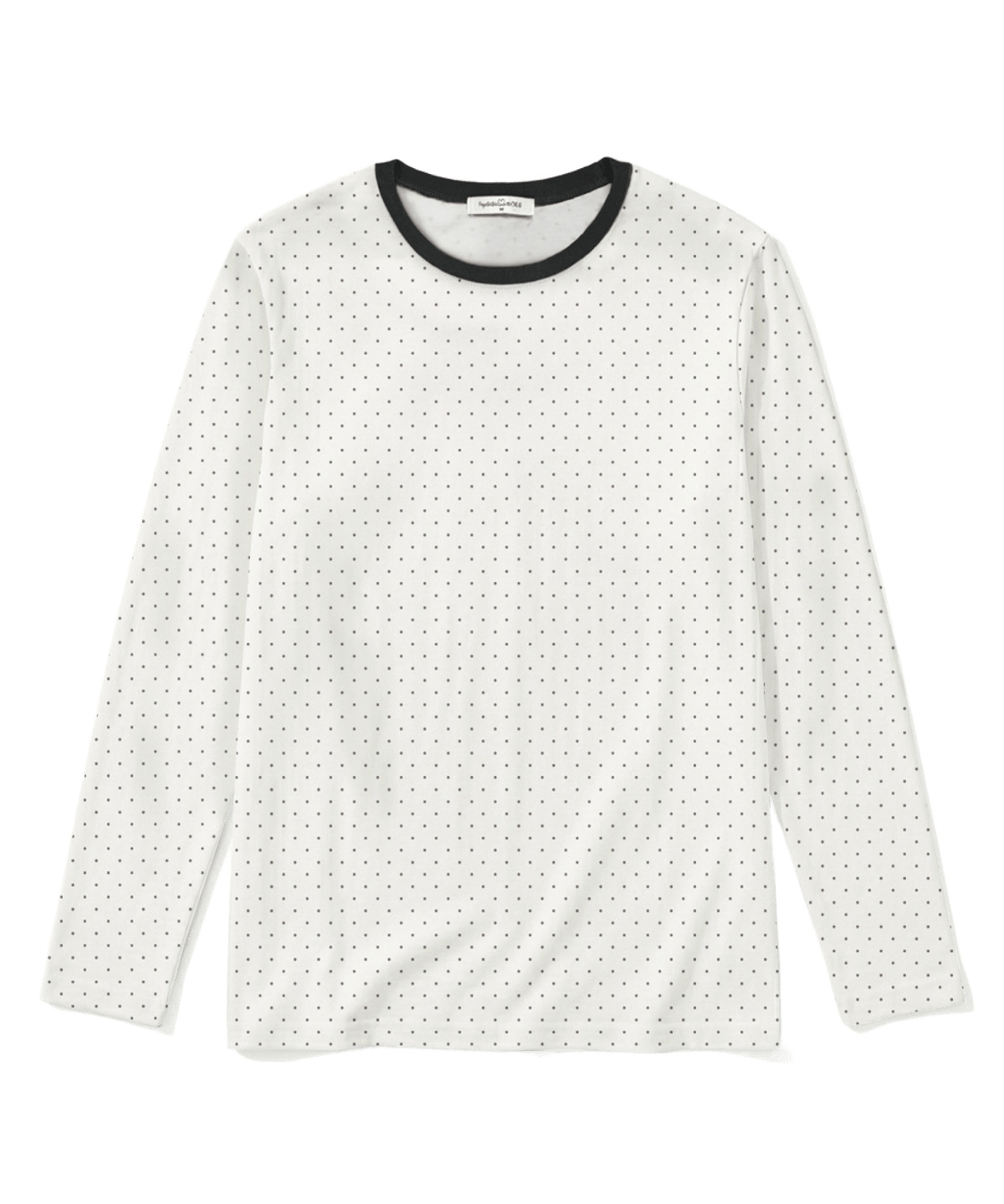 Лонгслив Standard fit в горошек [2color]
