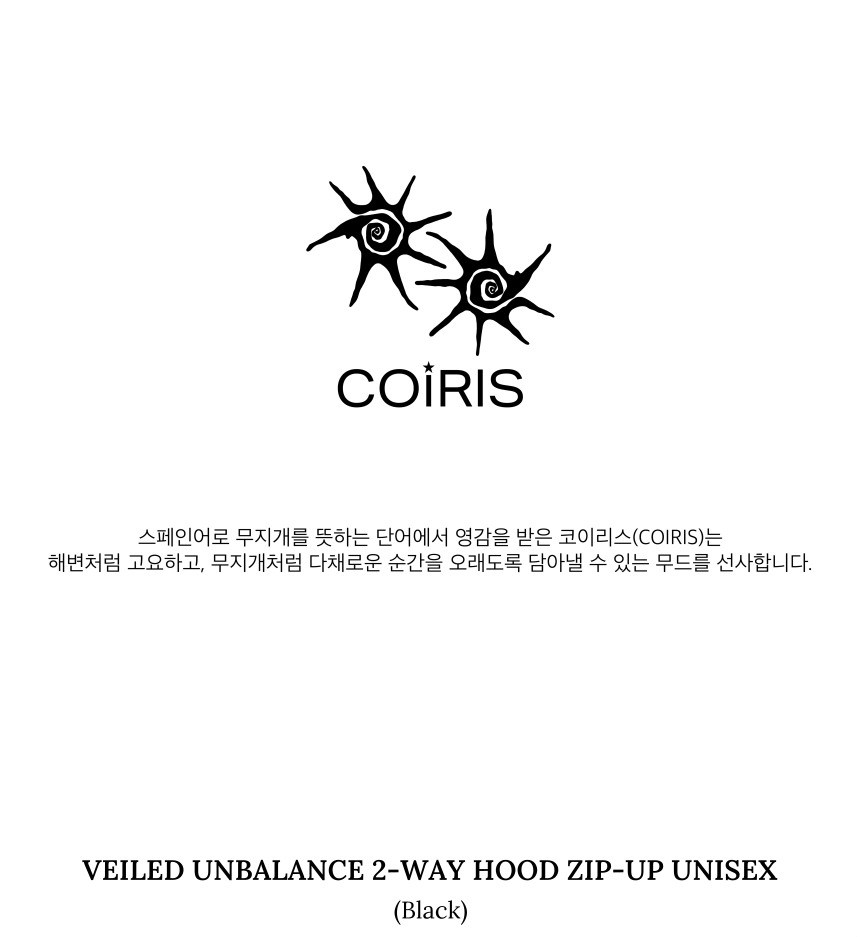 HOODIE UNISEX BLACK