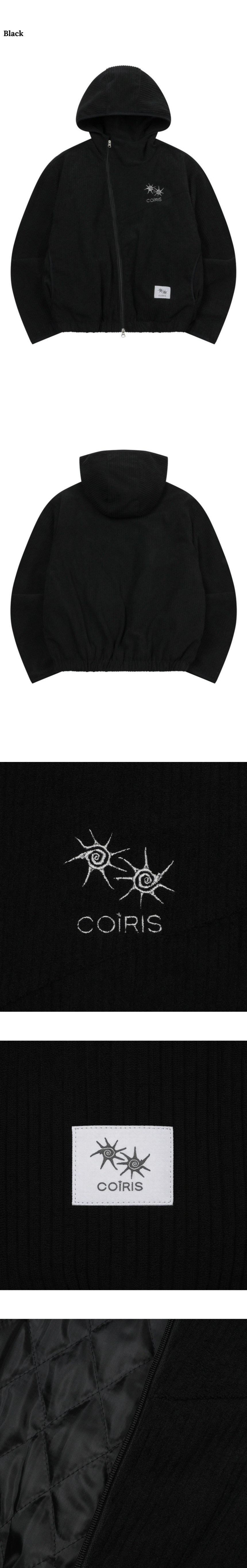 HOODIE UNISEX BLACK
