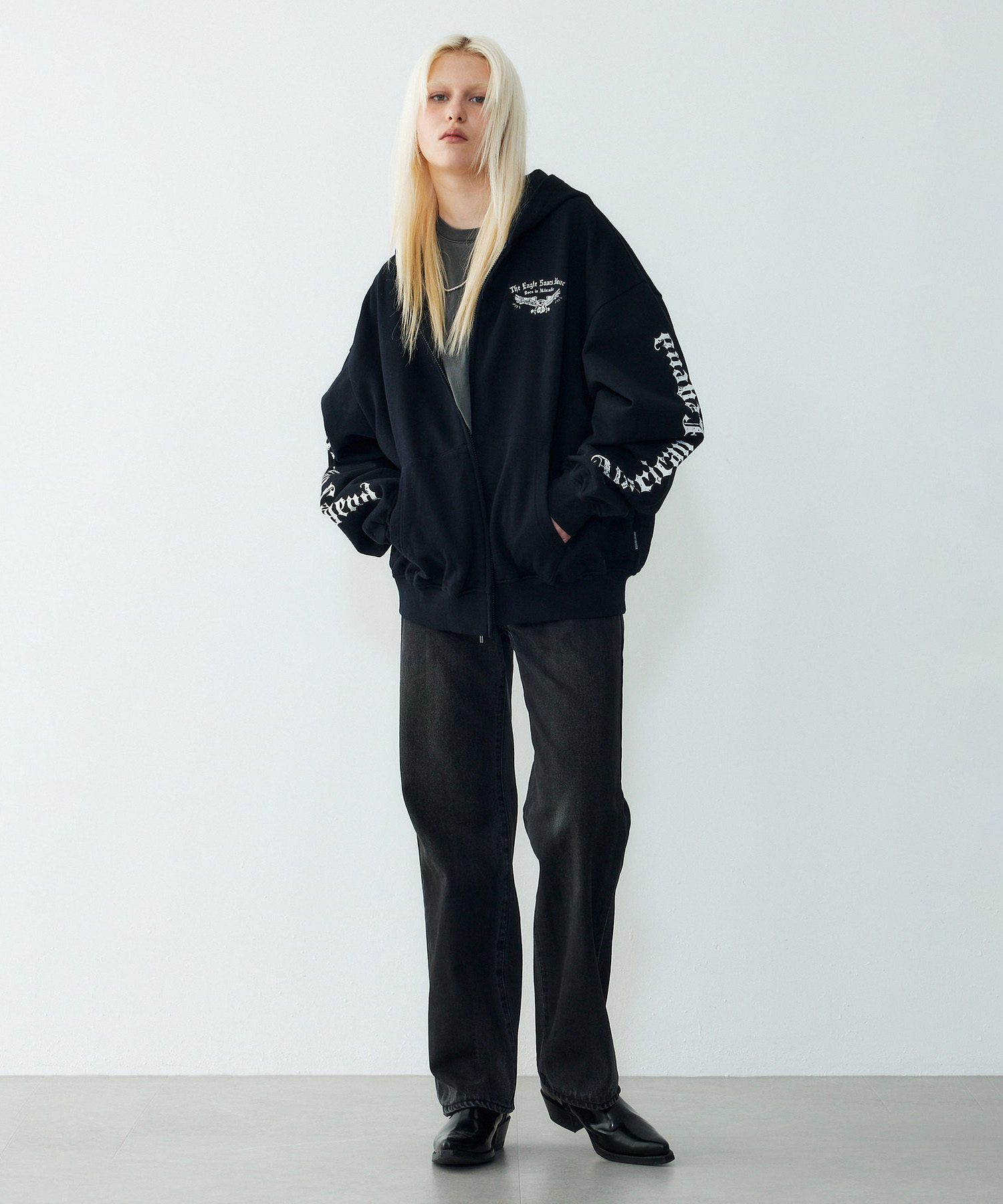 [BV] Худи на молнии OL Signature Black_HH16109002