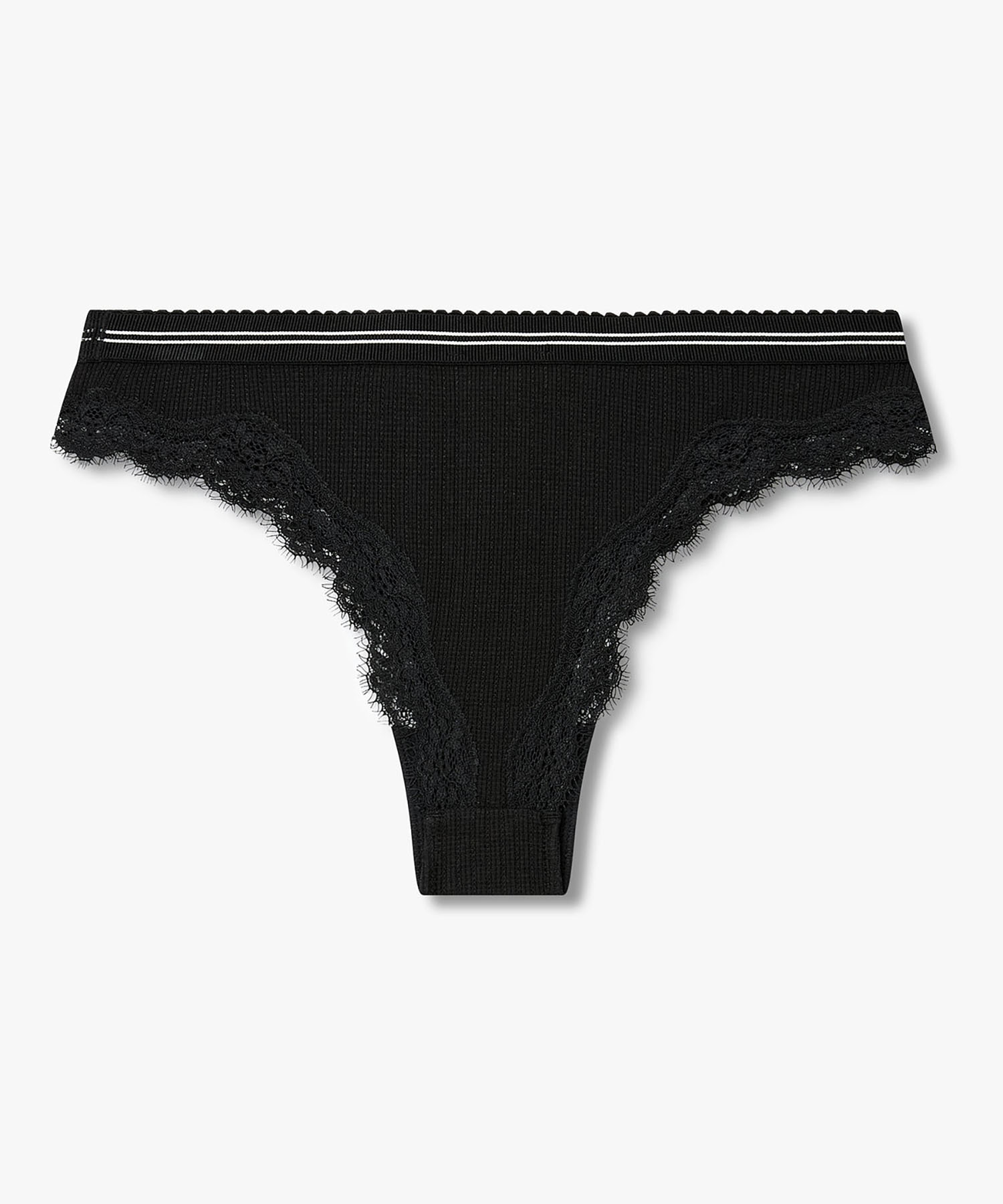 [EMPORIO ARMANI UNDERWEAR] Женские трусики бразилиана, Black 0826111535