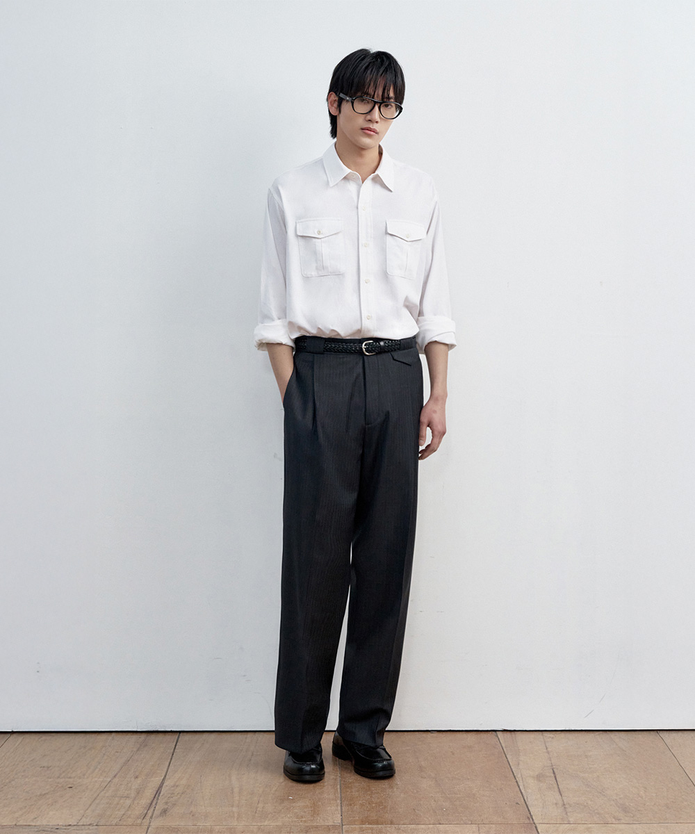 Linen Work Shirt (белый)