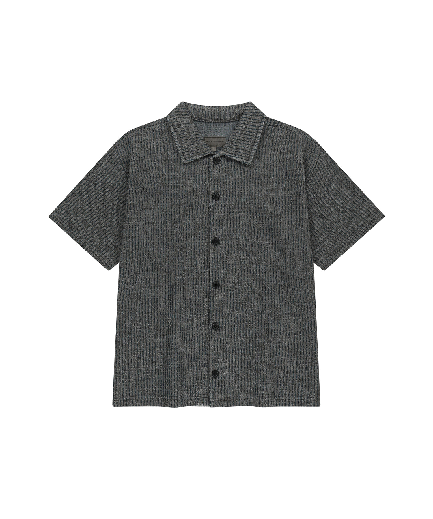 синий Pin crochet 1/2 shirts (синий pin)