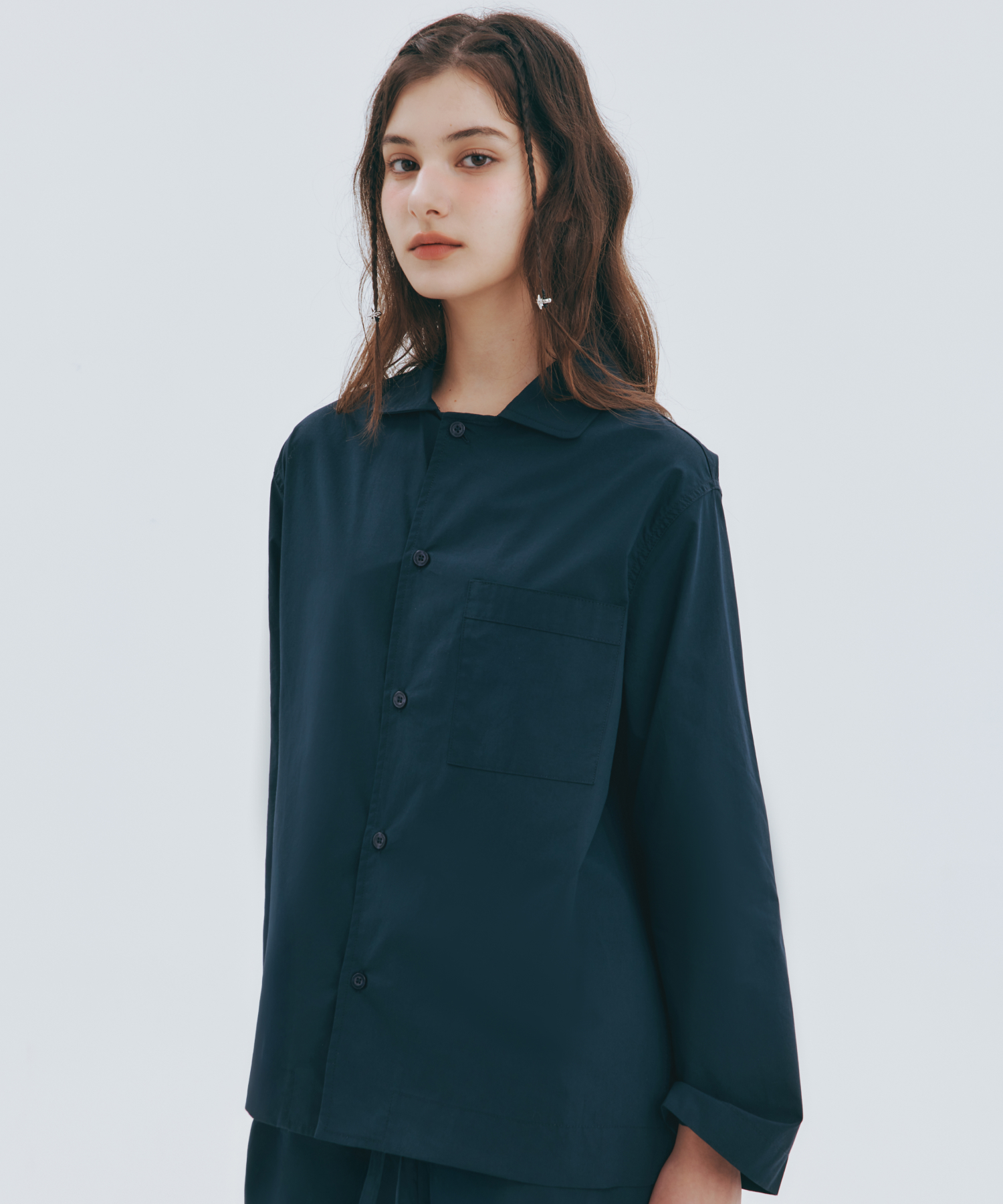 [Комплект] пижама из хлопка Natural Air, Navy