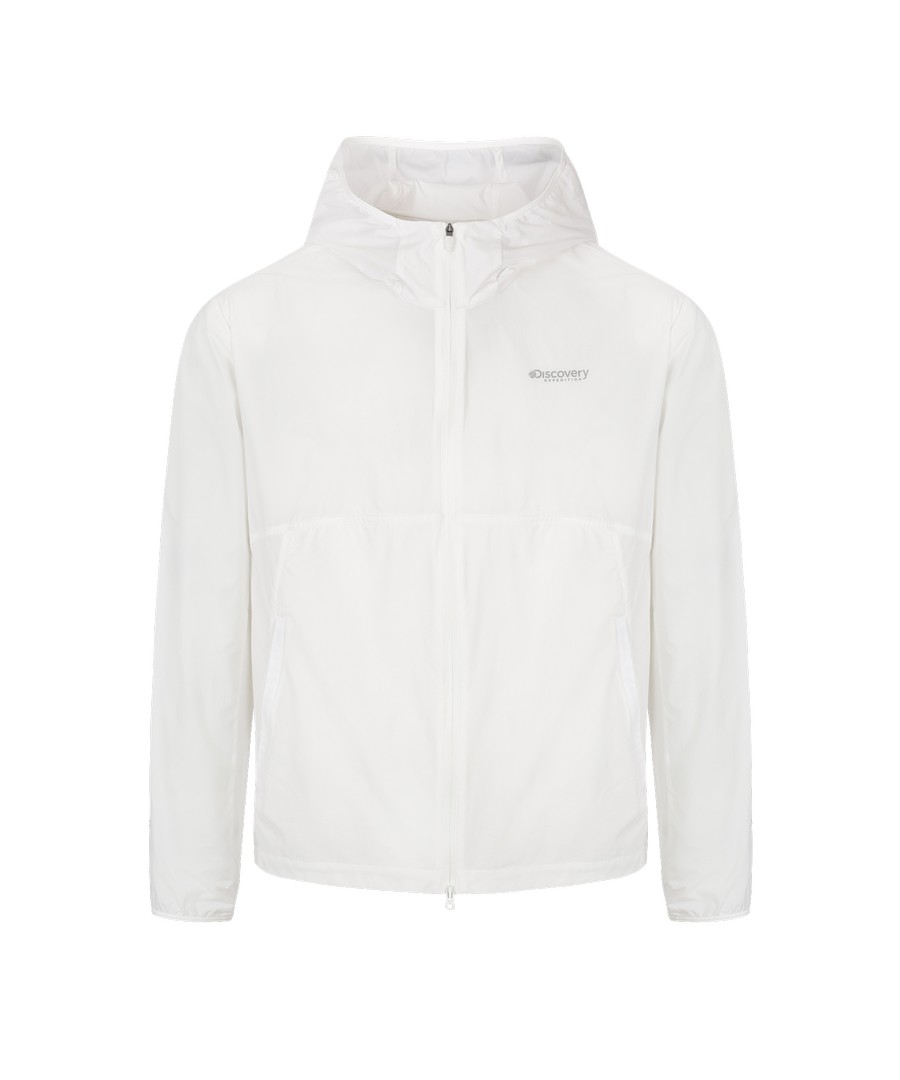 Мужская ветровка для бега Pertex (WHITE)