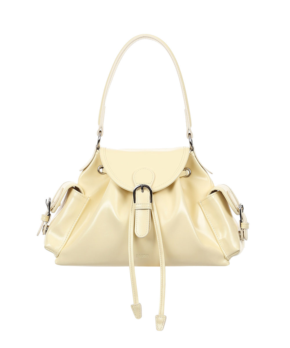MELLOW WIDE BUCKET BAG LEMON