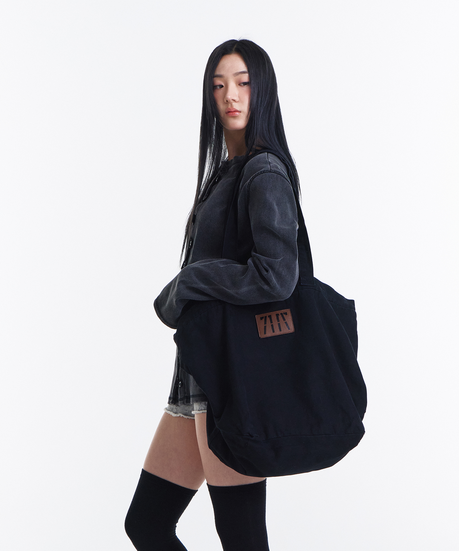 247 Vintage Tote сумка (черный)