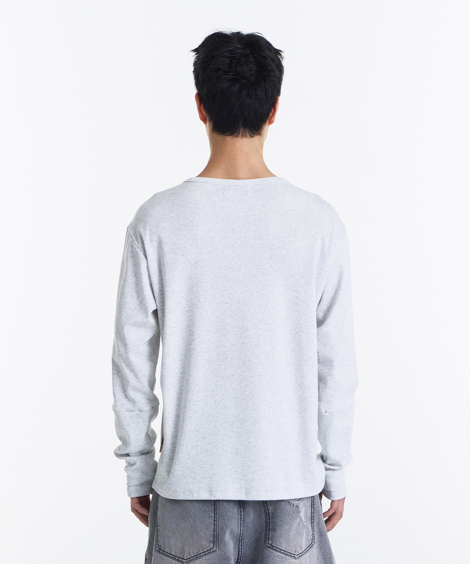 Loop Overlayer Long sleeve (Melange белый)