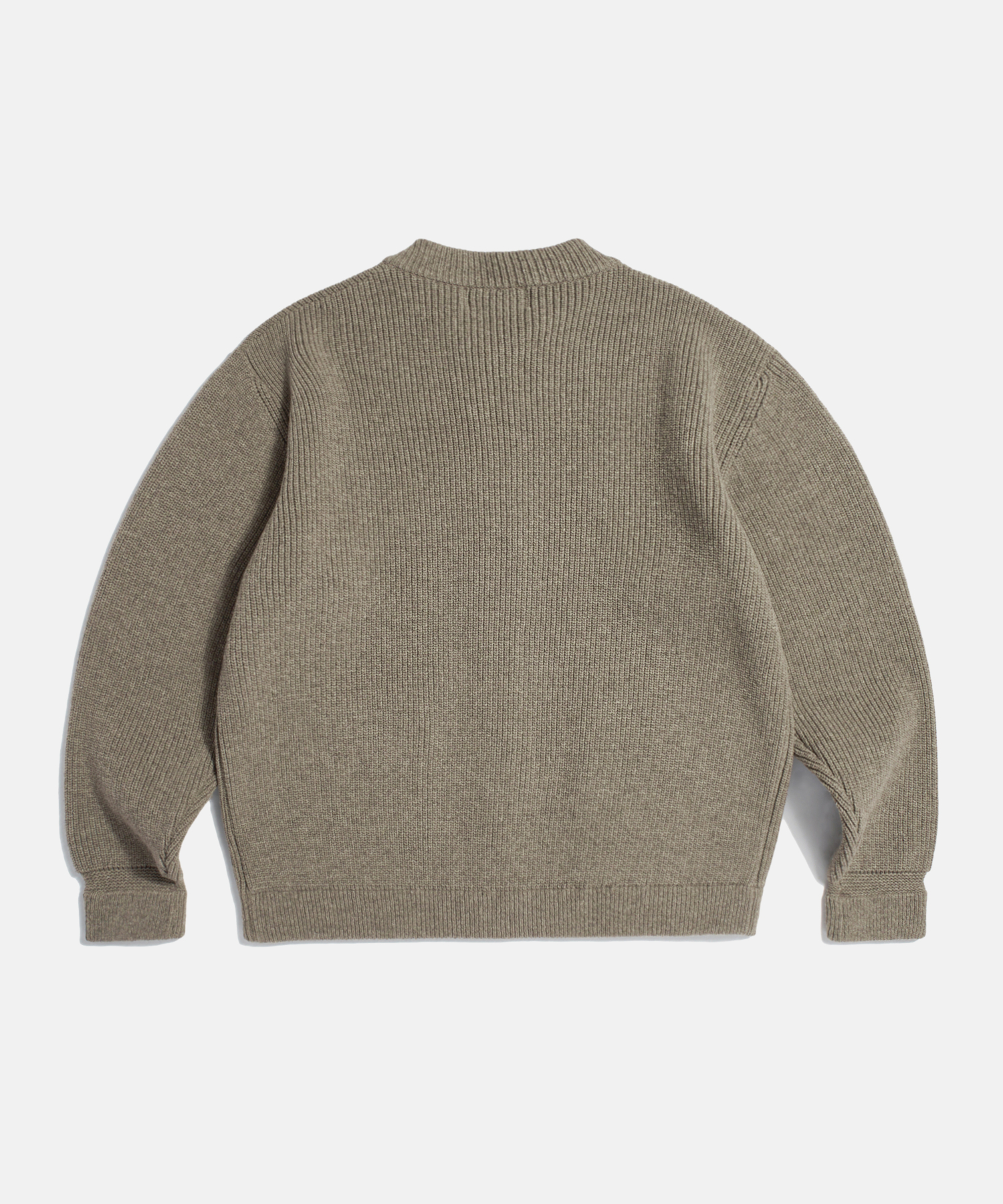 Miller Heavyweight Zip Knit Jacket Dust