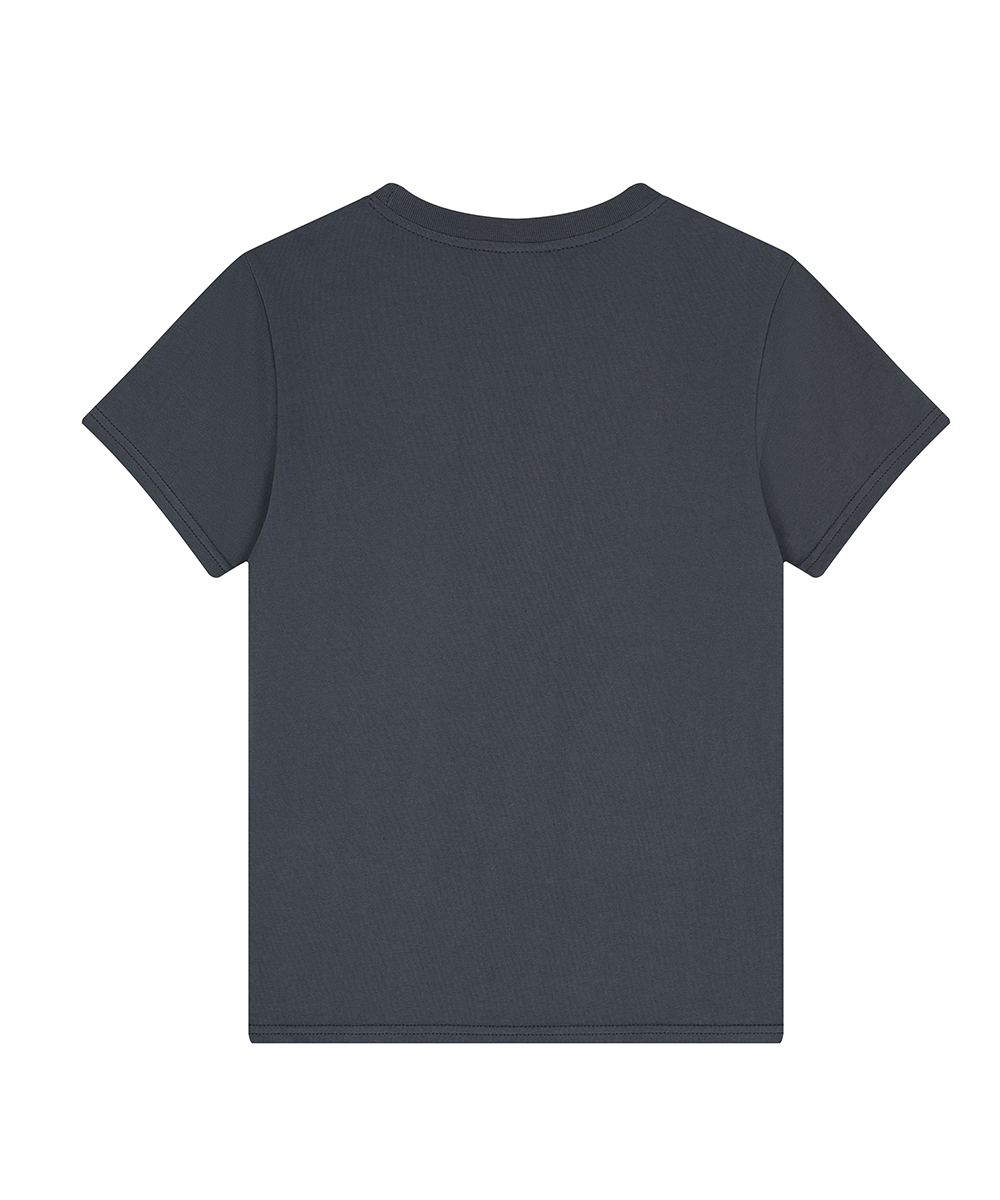 EL LUVISTRUE LOGO TEE(CHARCOAL)