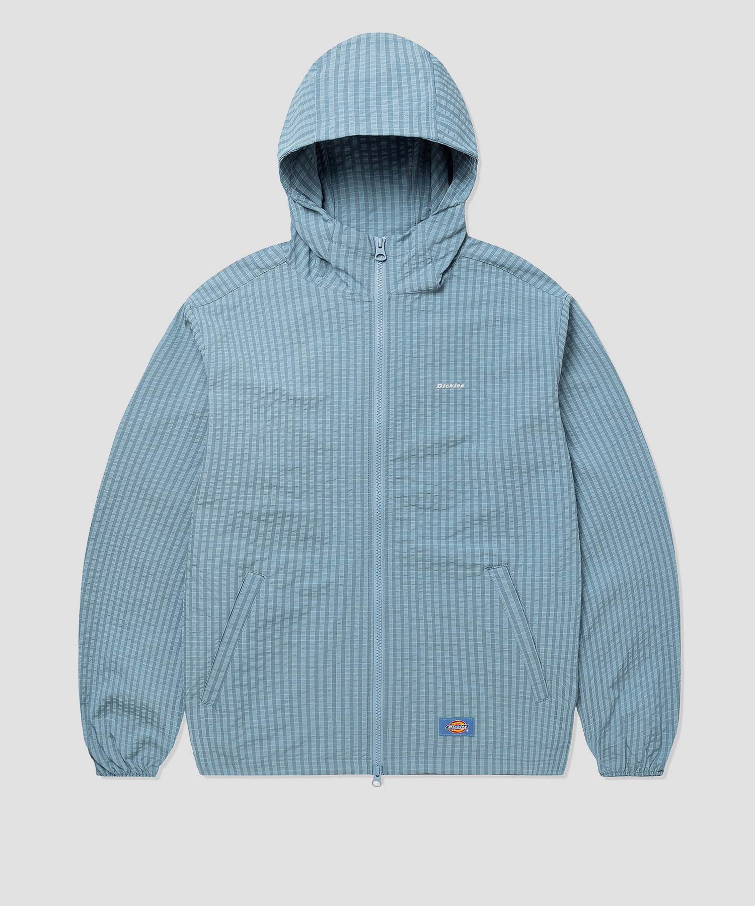 Легкая ветровка в клетку Sky Blue