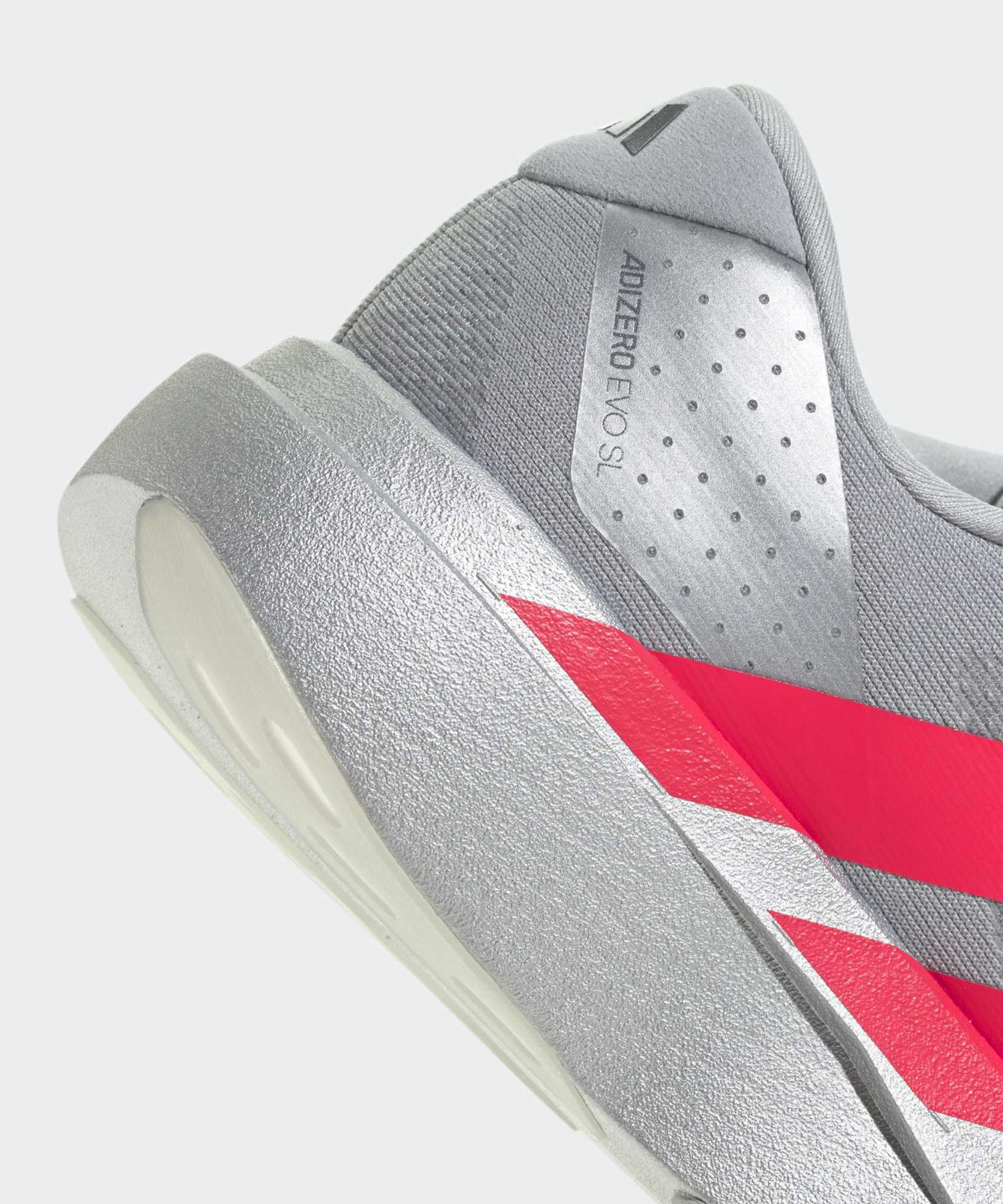 Кроссовки Adizero EVO SL M - Silver Metallic:Lucid Red / KI3381
