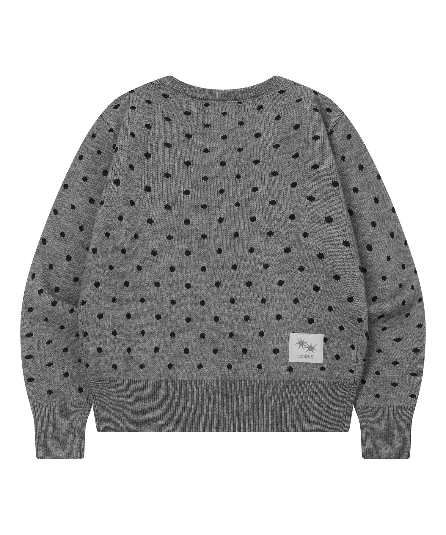 GRAIN R-NECK DOT Трикотаж Кардиган (2COLOR)