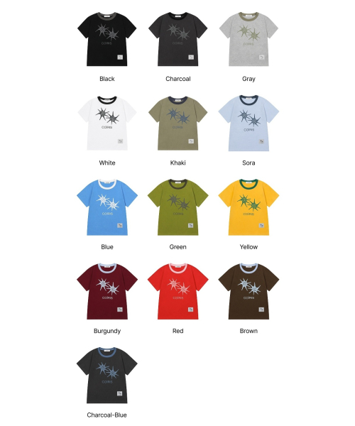 Soluna Color Block Short Sleeve T-Shirt Unisex (13 Colors) thumbnail 3