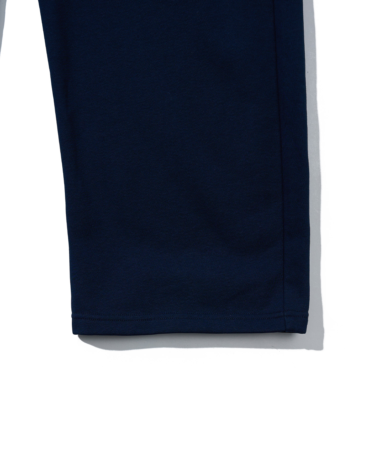 LACE LAYERED JERSEY PANTS NAVY