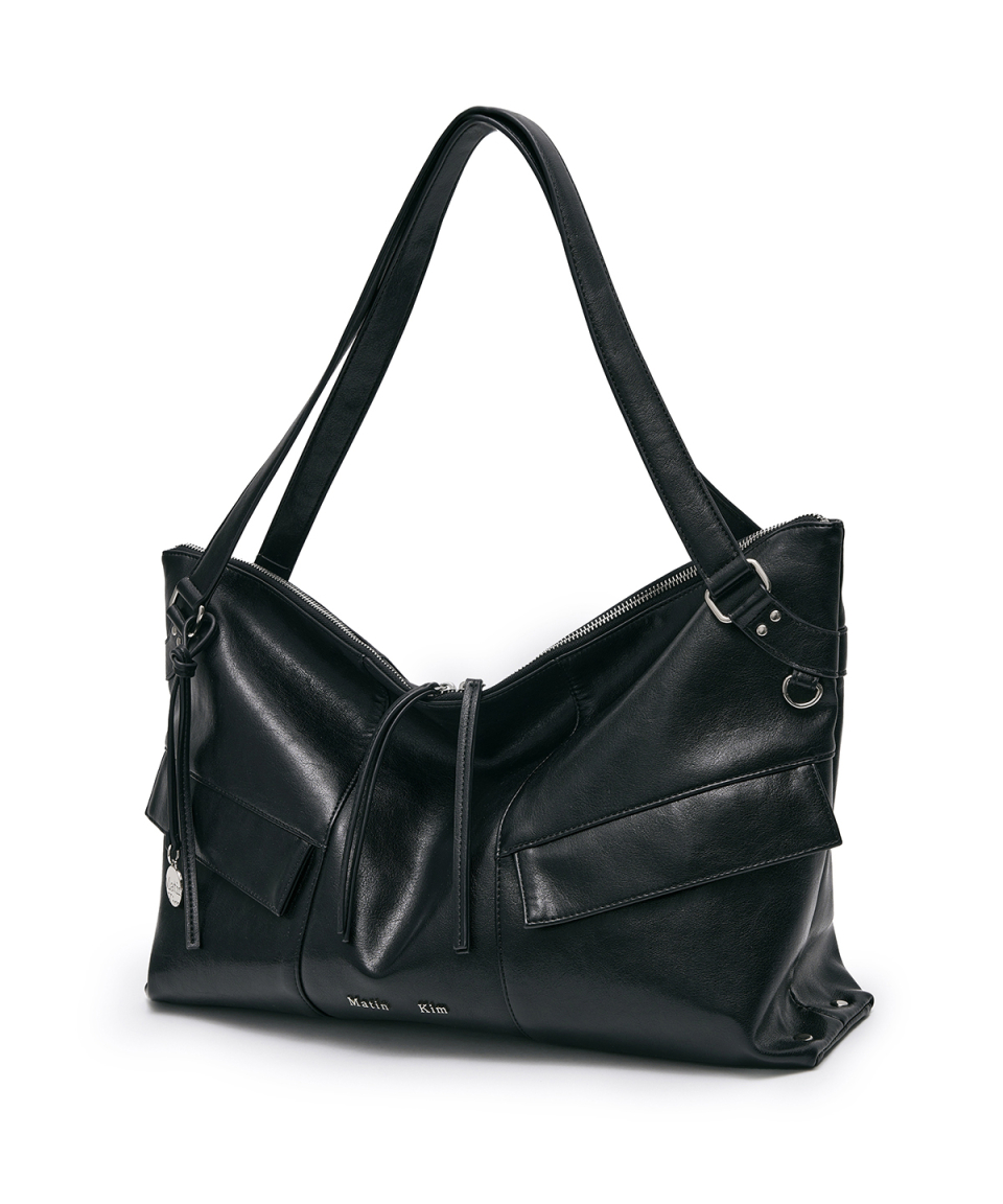 MUSINSA公式 | MATIN KIM WIDE NEMO BIG SHOULDER BAG IN BLACK