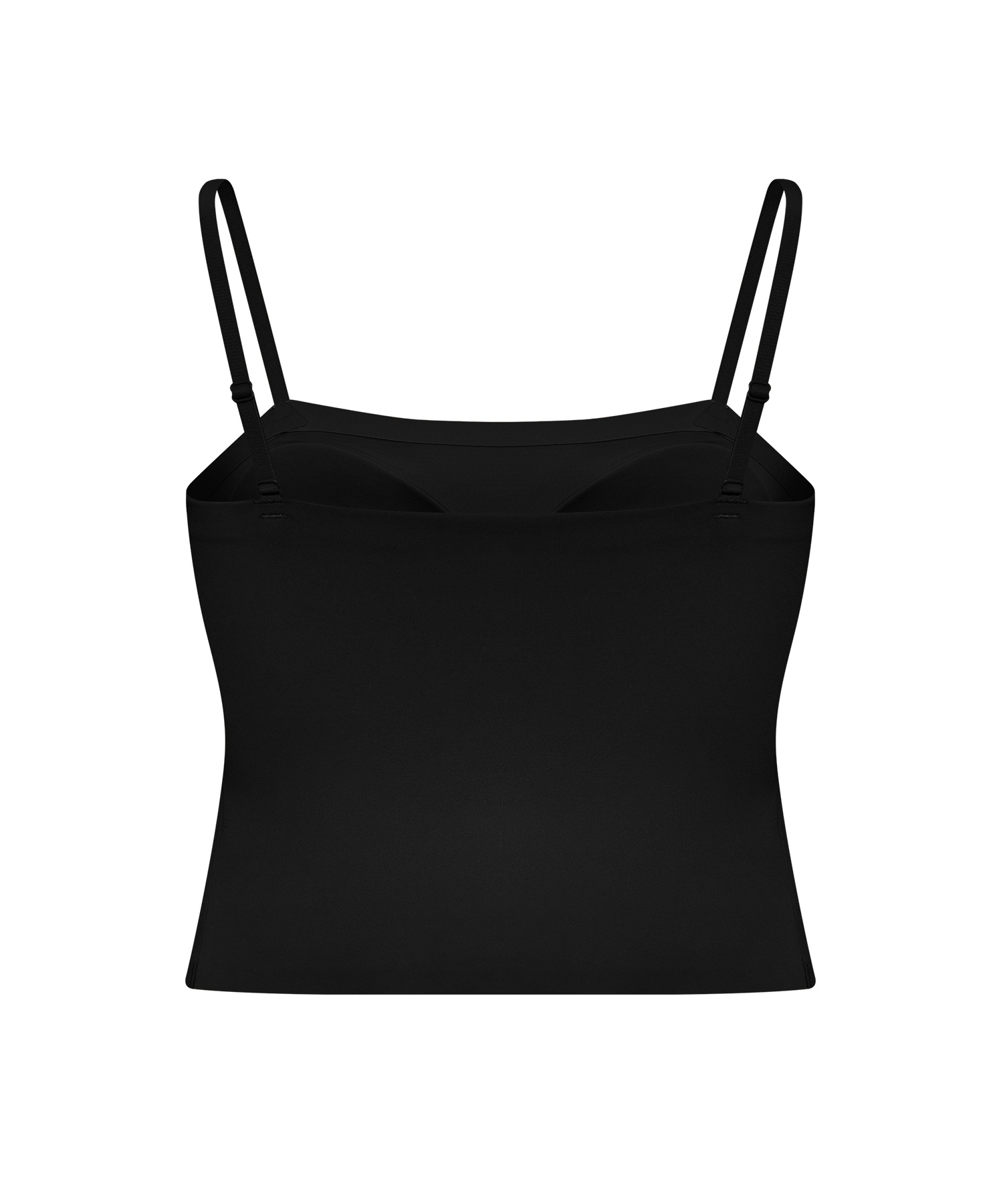 Кроп-братоп с эффектом пуш-ап [2cm] - Black