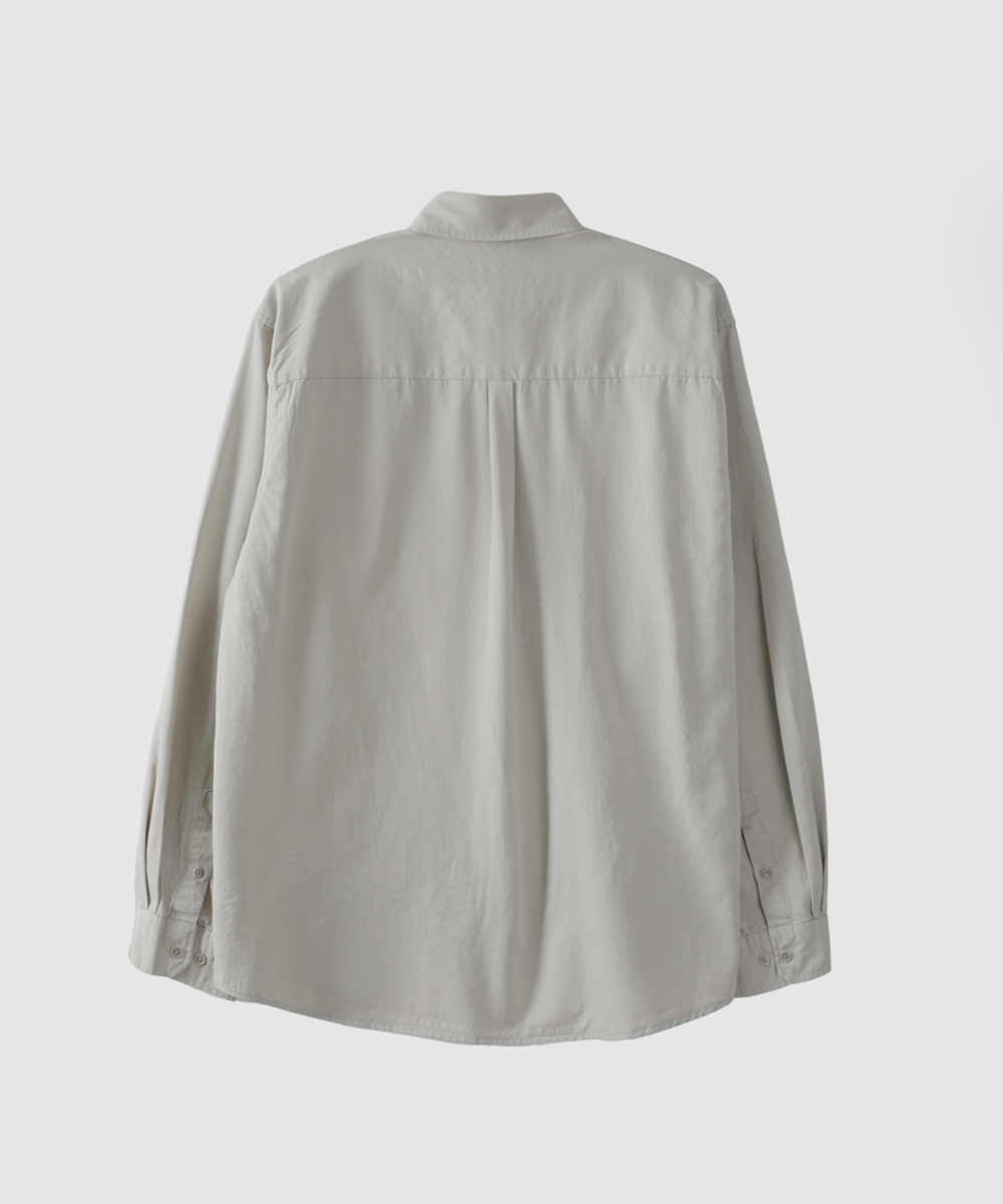 Washed Button-Down Shirt – Light