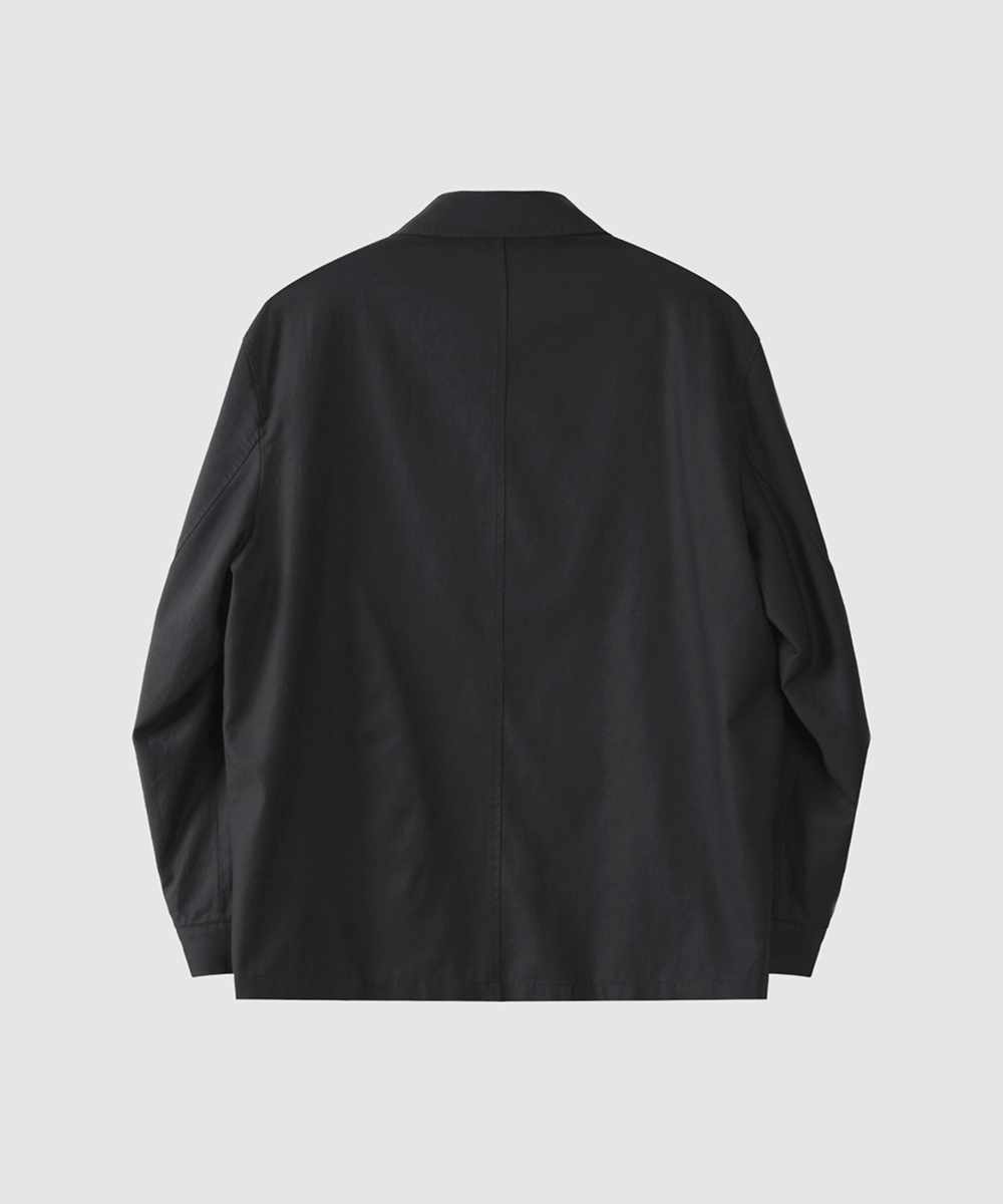 Tencel Cotton Car Coat – Washed